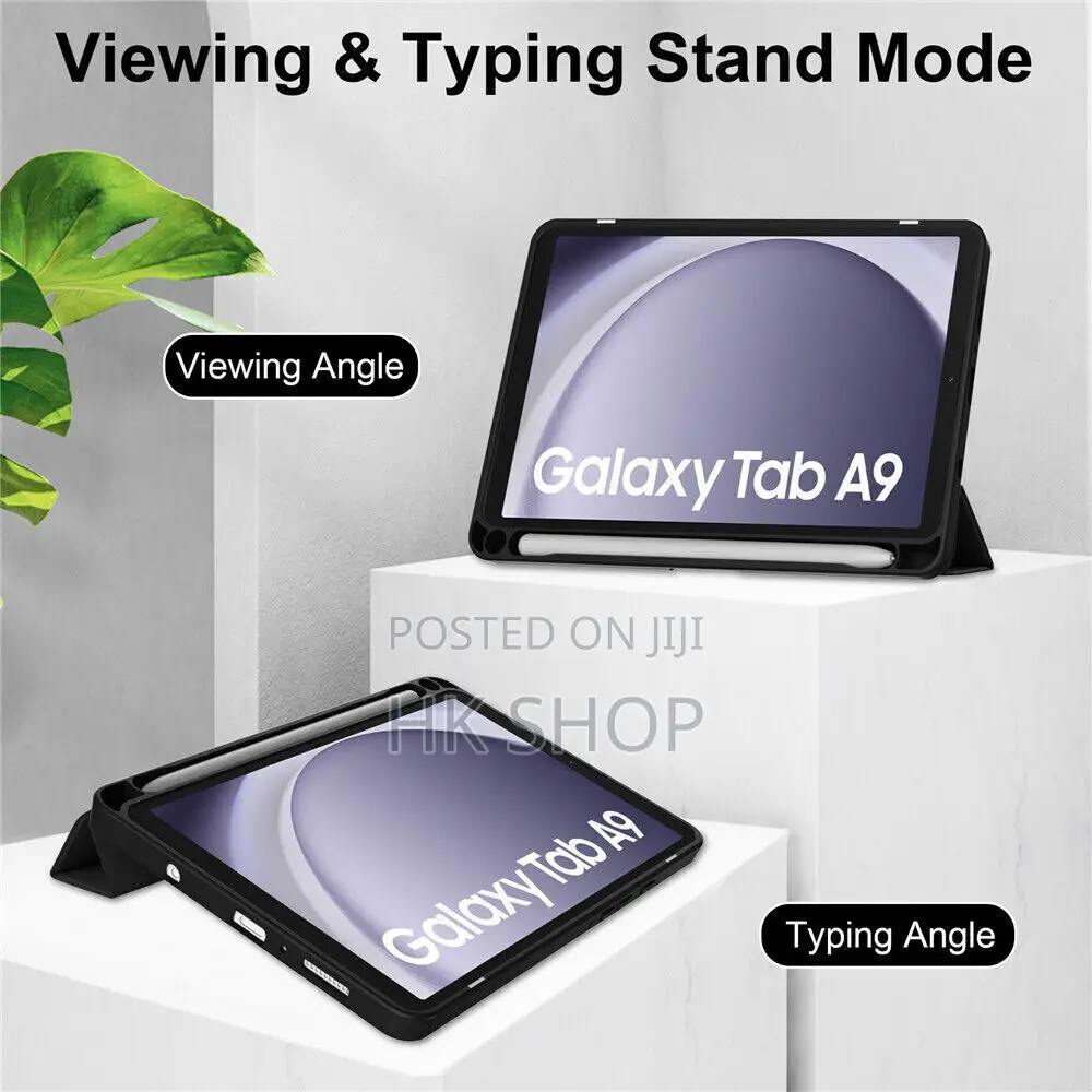 Samsung Galaxy Tab A9 Smart Case With Stylus Pen Slot Space