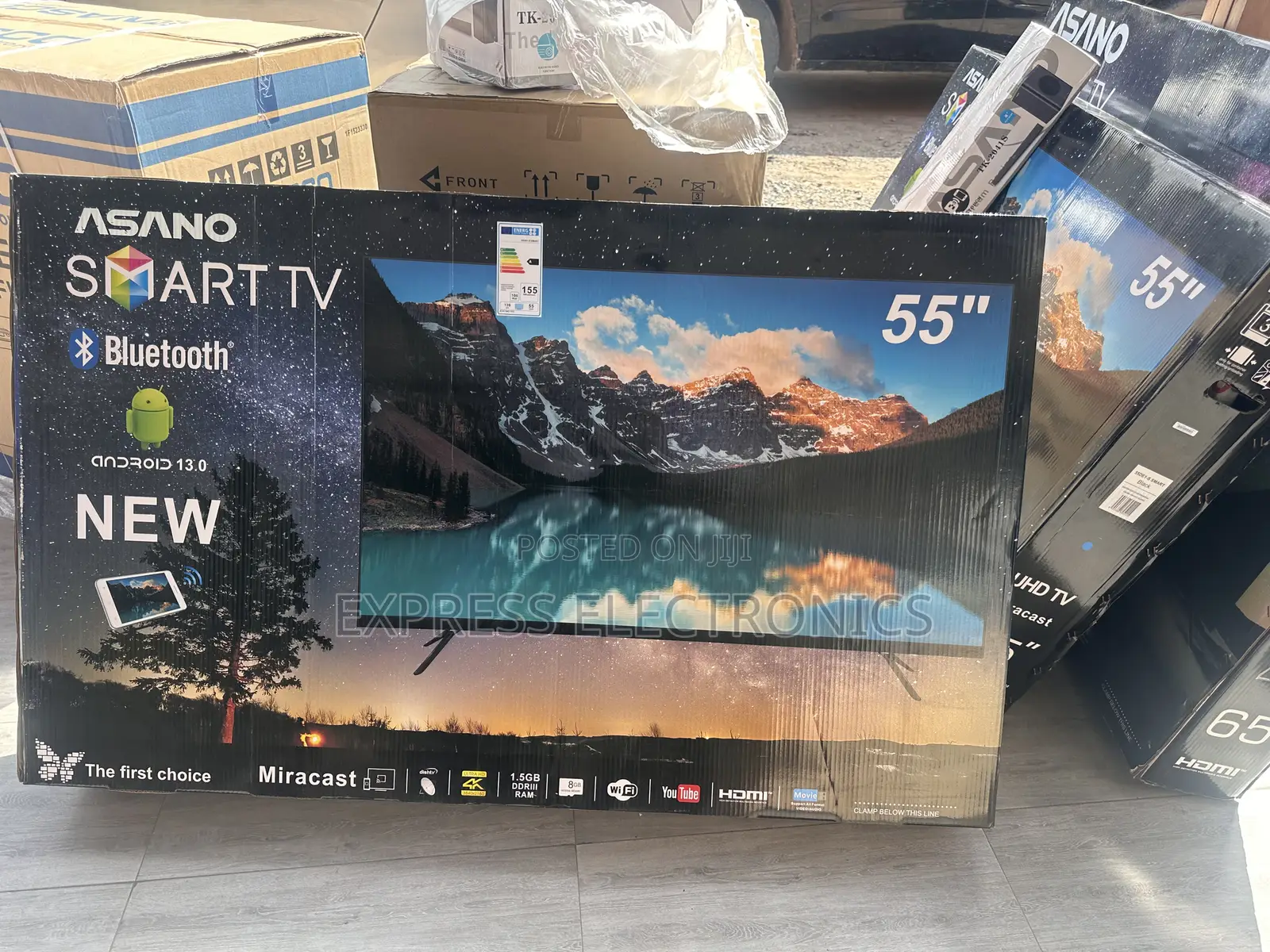 Shop for Asano 55”Uhd Smart Glossy Tv
