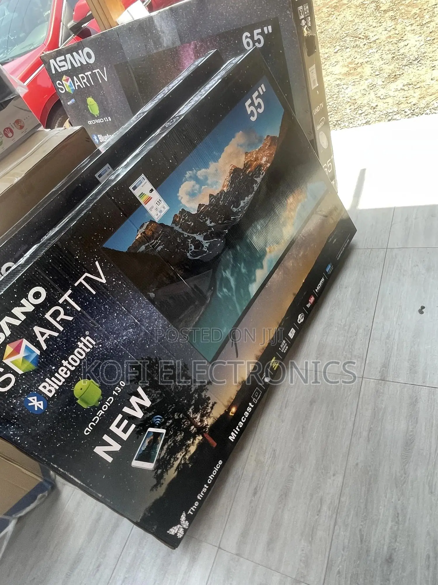 (Multiroom Link) Asano 55" UHD Smart Satellite TV