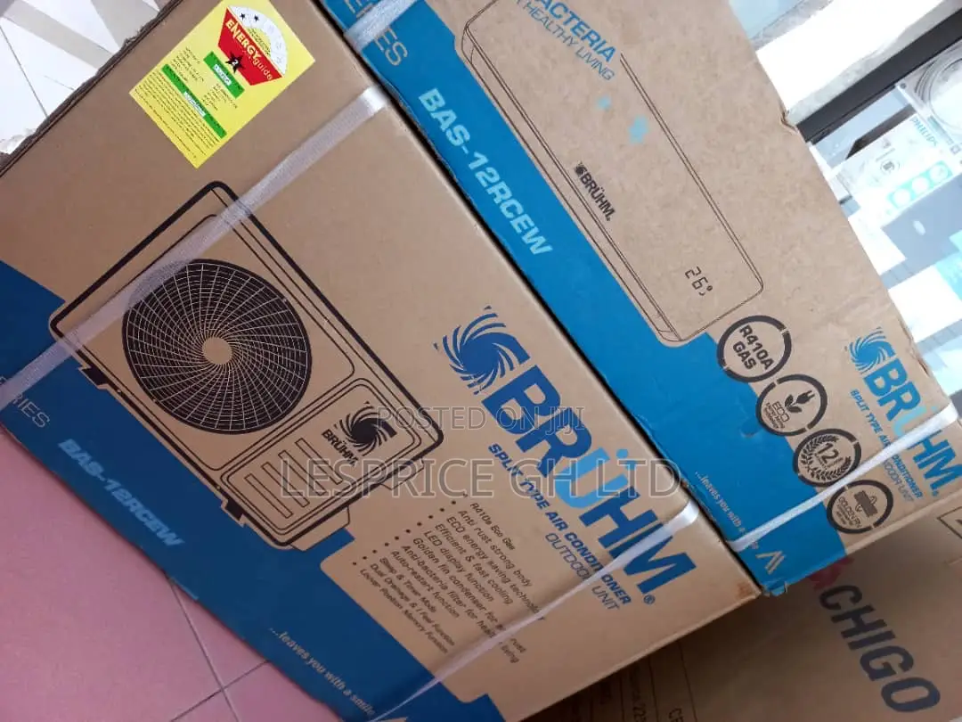Energy Saving ~Bruhm 12000btu Split AC