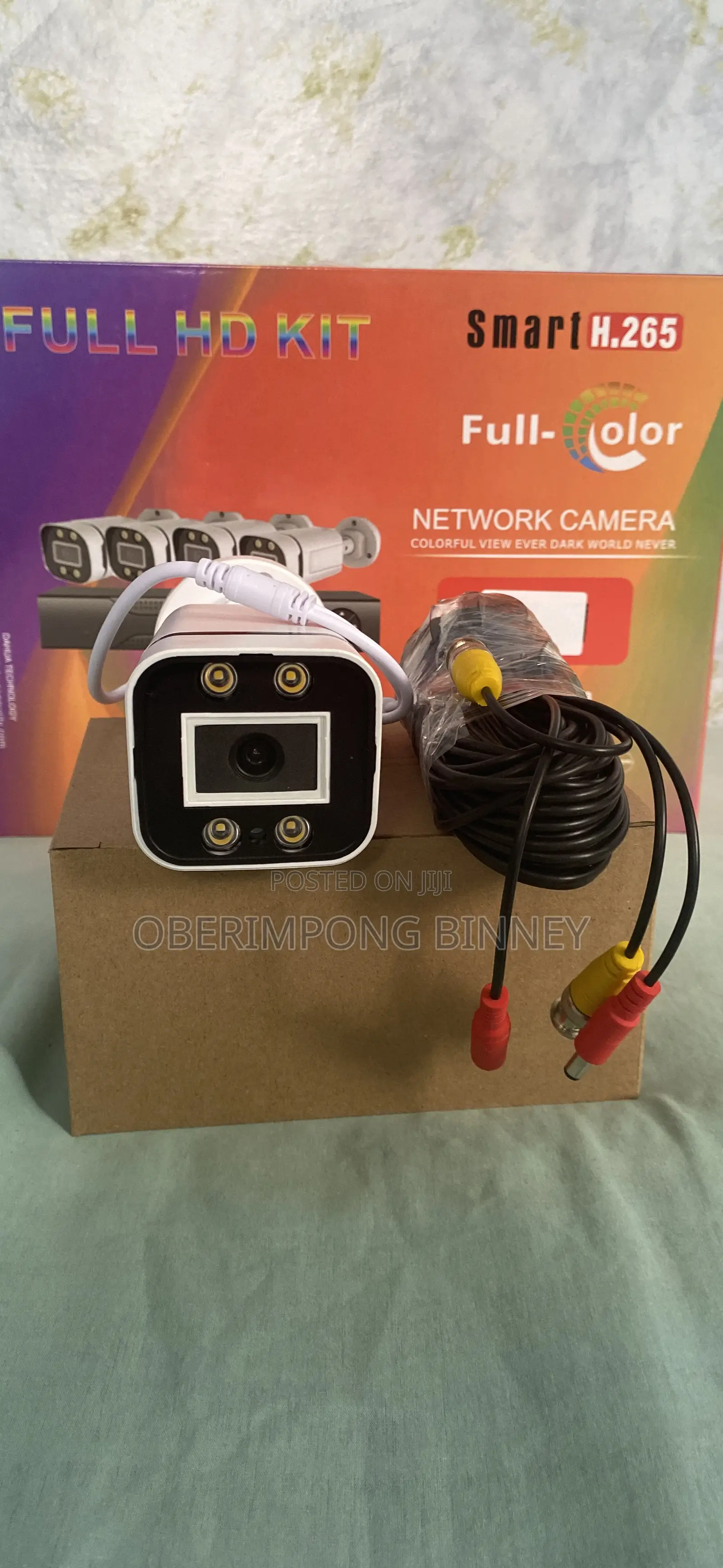 CCTV Kit 4 Channel 4 Channel 2mp Full Colored Camera