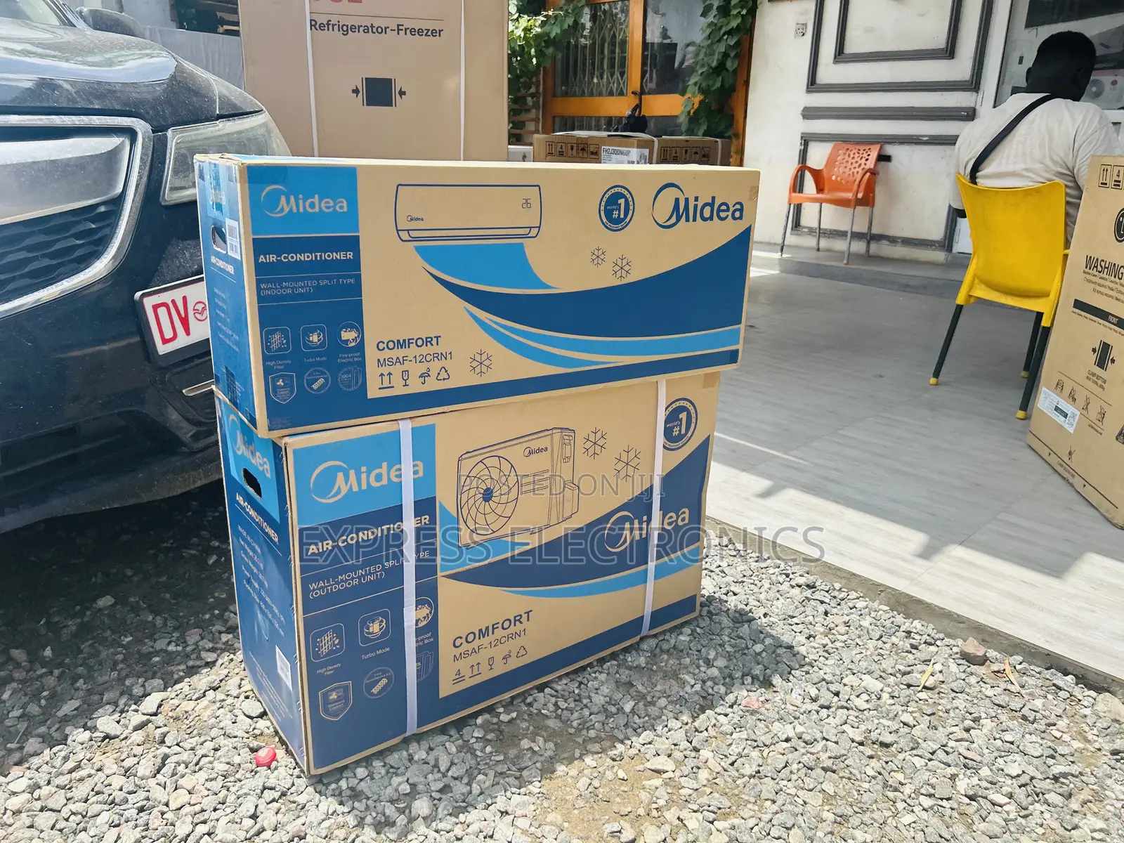 Brand—- New Midea Split R410 Gas 1.5hp