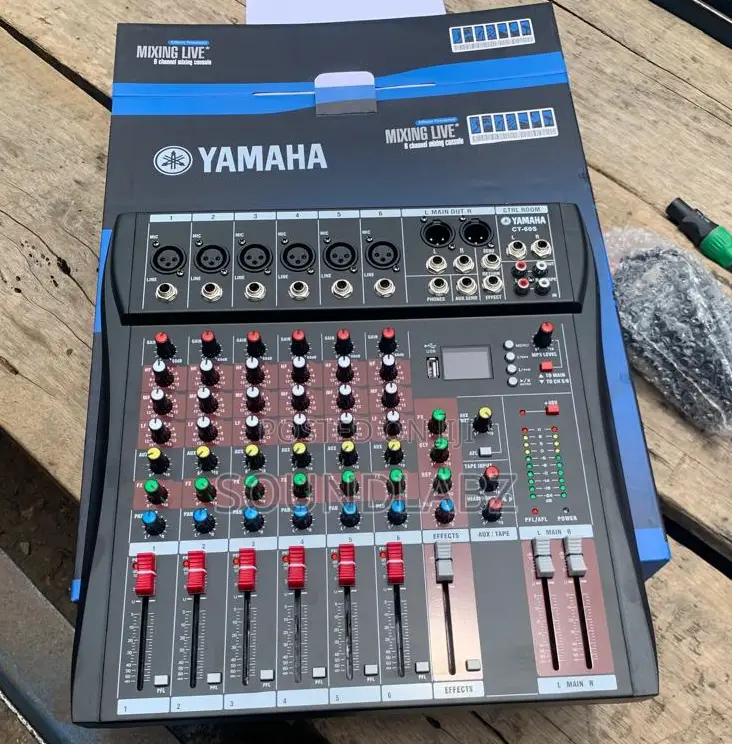 Yamaha Ct-60s 6 Channel Raw Mixer