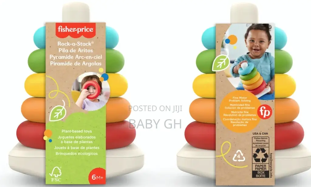 Fisher-Price Rock-a-Stack Rings 6m+