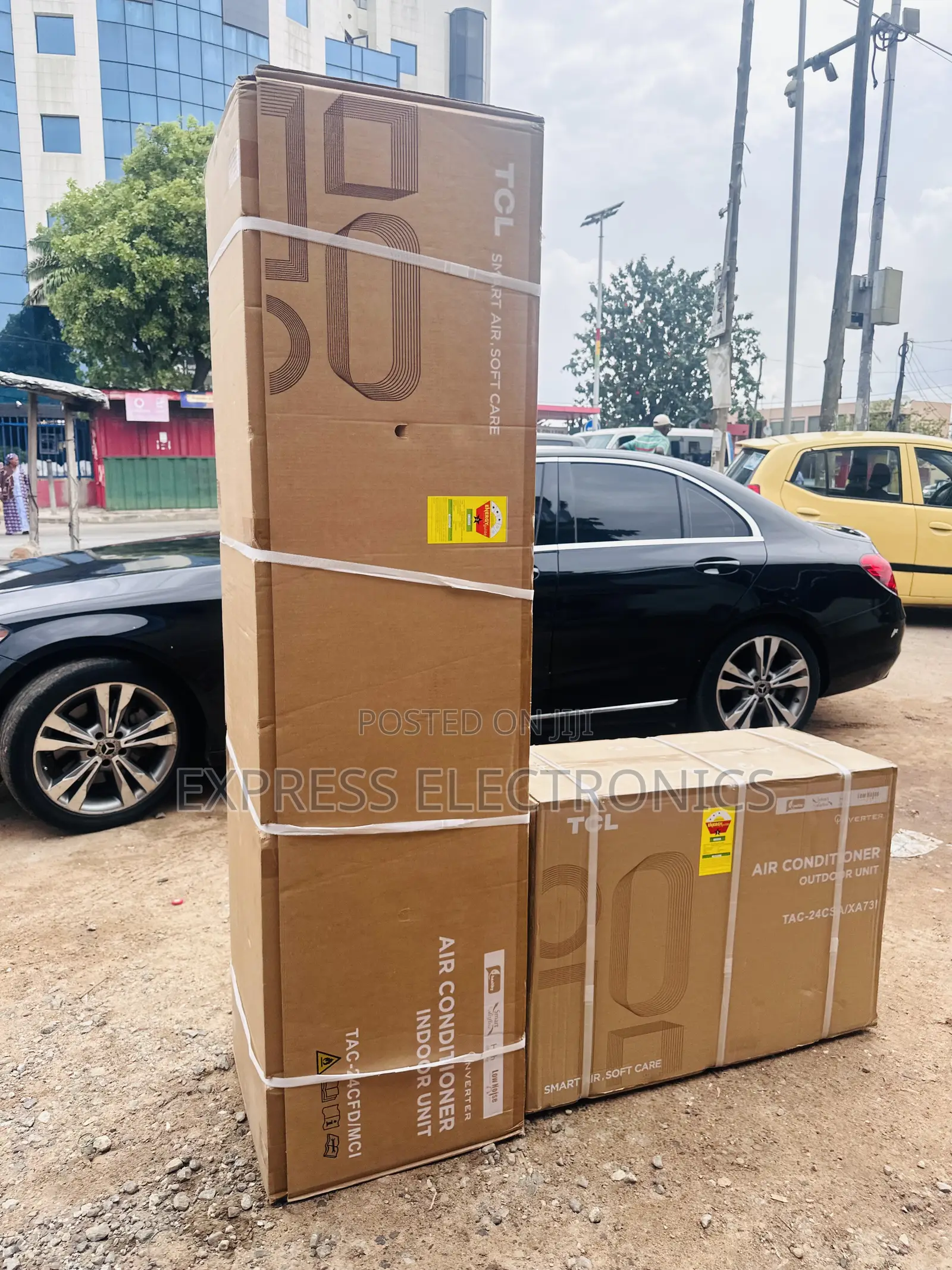 Original New White Floor Standing AC 2.5hp TCL