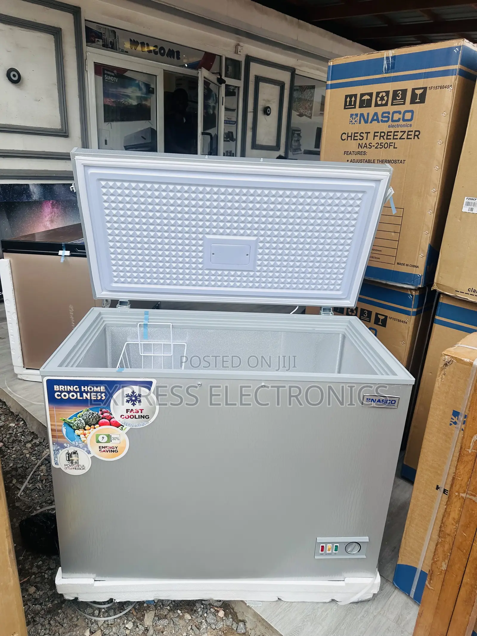 Unique Design Chest Freezer Nasco 250L Nas-350