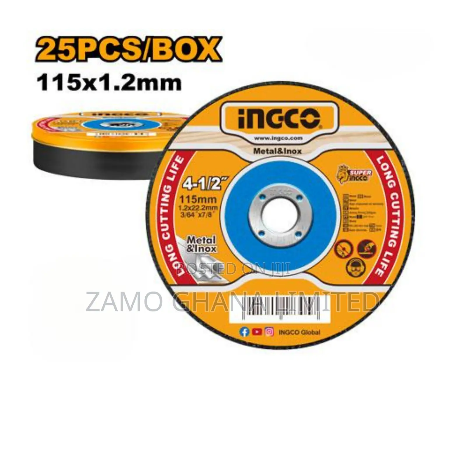 Abrasive Metal Cutting Disc Set - MCD