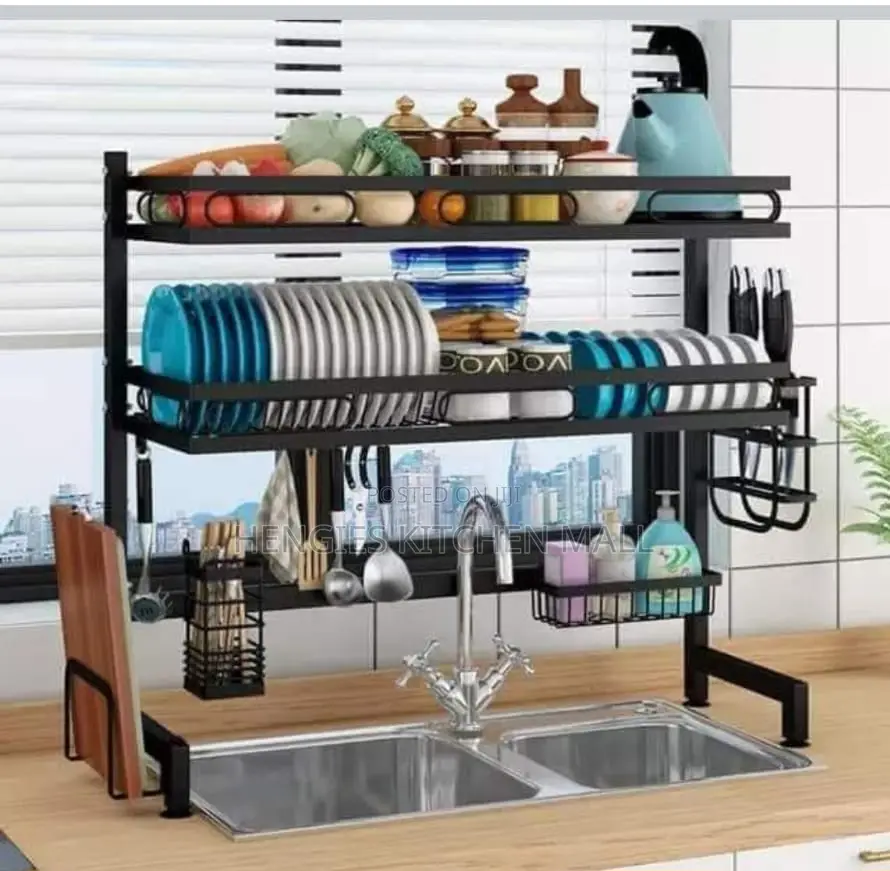 Double Layer Kitchen Rack