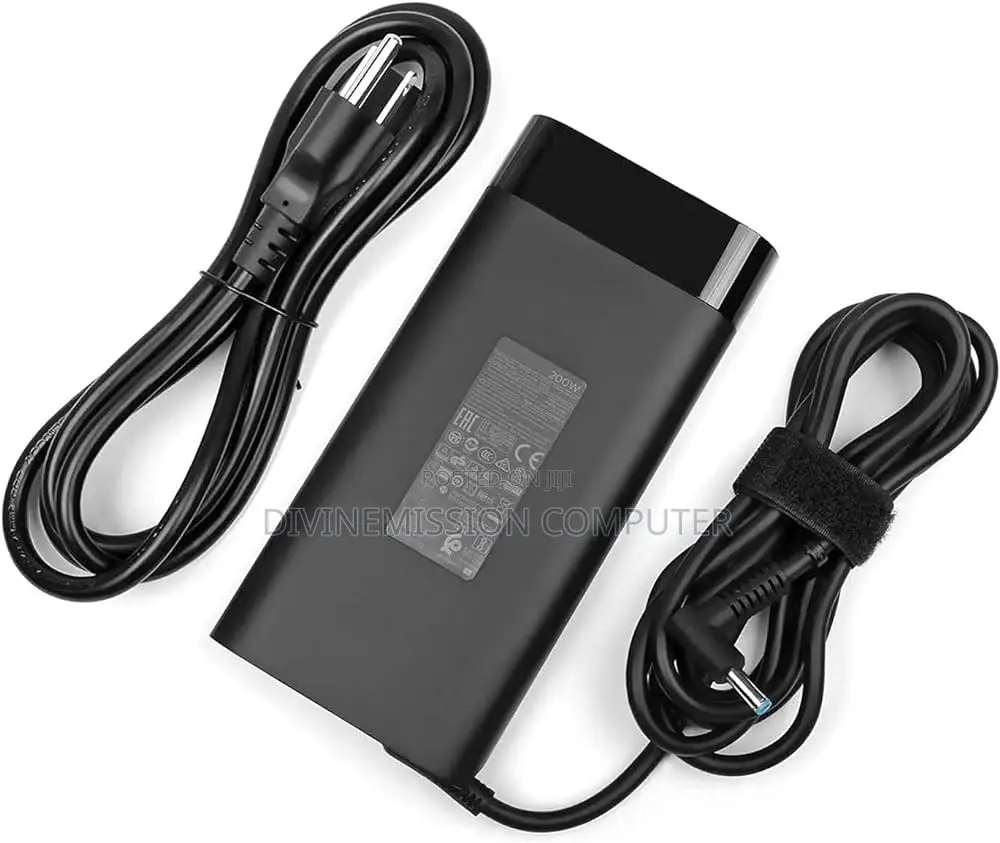 Hp Blue Pin Adapter/Char.19.5v—7.7A (150w) UK Used, Original