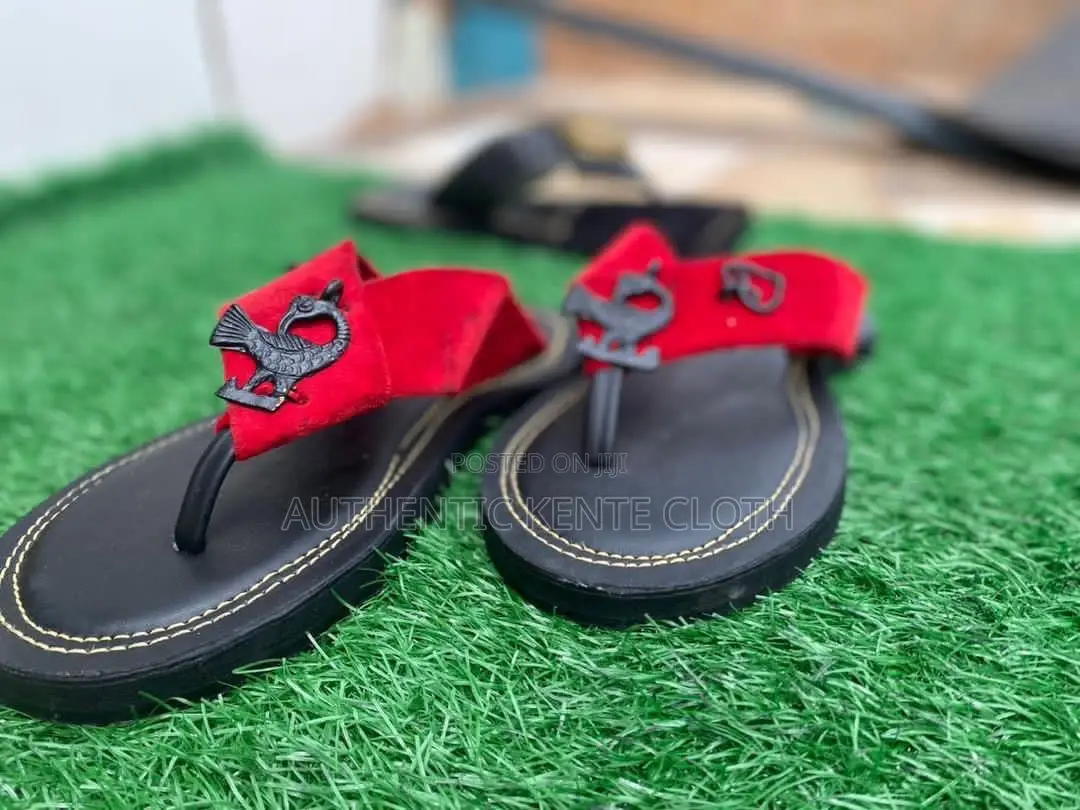Brand New Native Ahenema Slippers for Queens and Kings