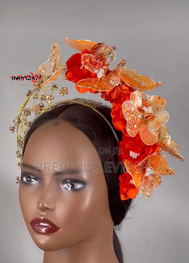 Fascinators With Beaded Bands.