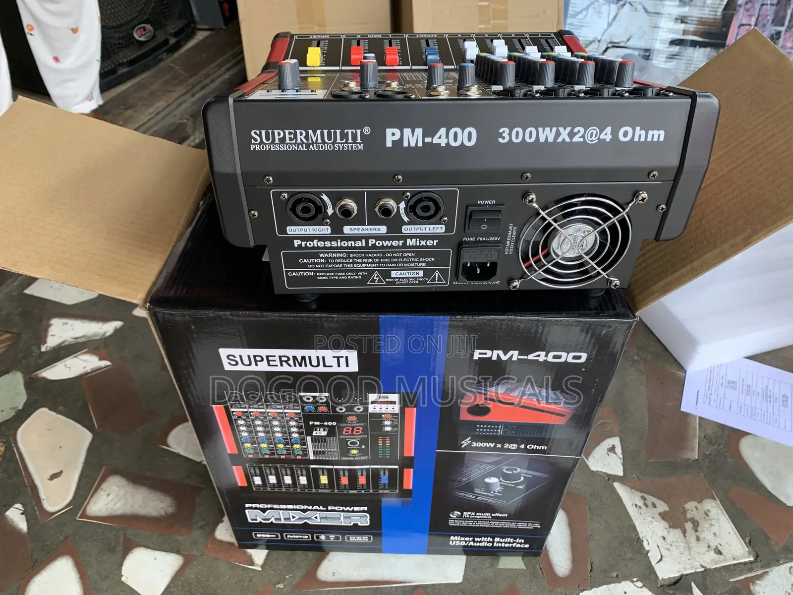 Supermulti Pm-400 4channel Power Mixer