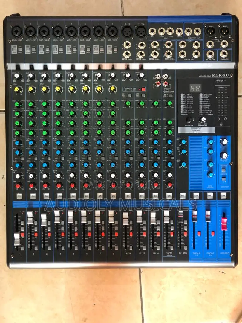 Yamaha Mg16xu 16-Channel Mixer With Usb and Fx