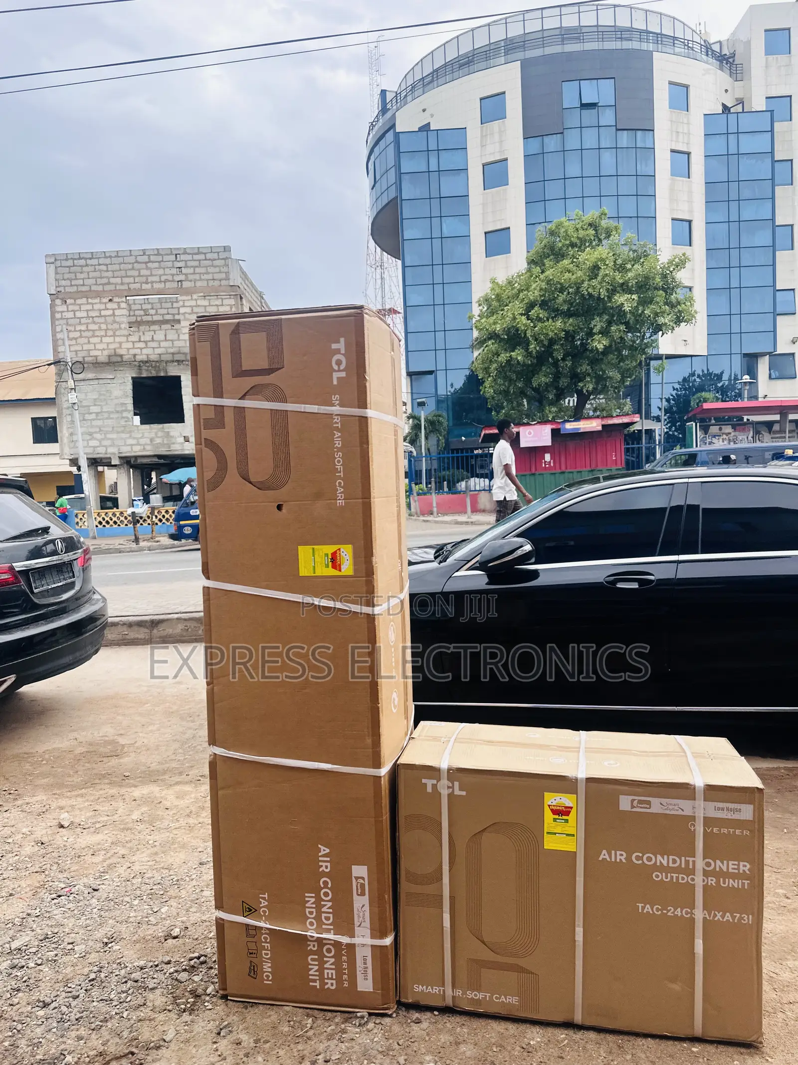 Inverter Split TCL 2.5hp Floor AC