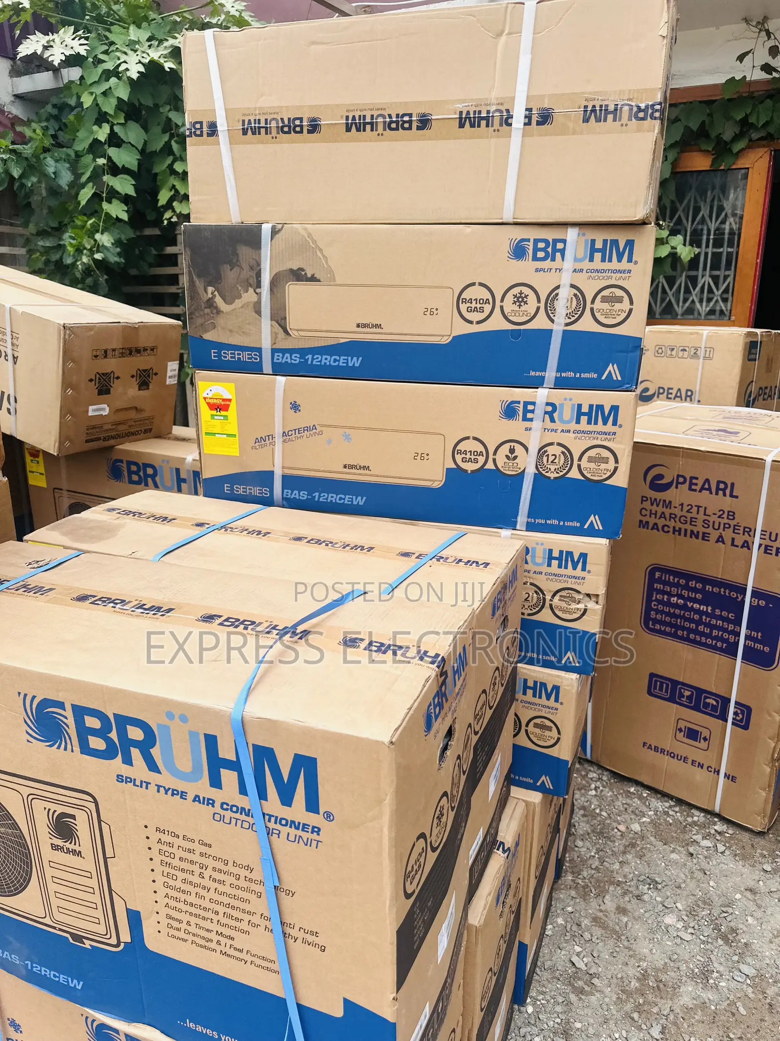 Control Remote Bruhm Split R410 Gas 1.5hp AC