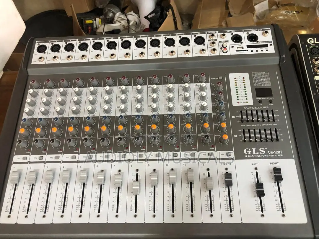 GLS Uk-12bt 12-Channel Raw Mixer