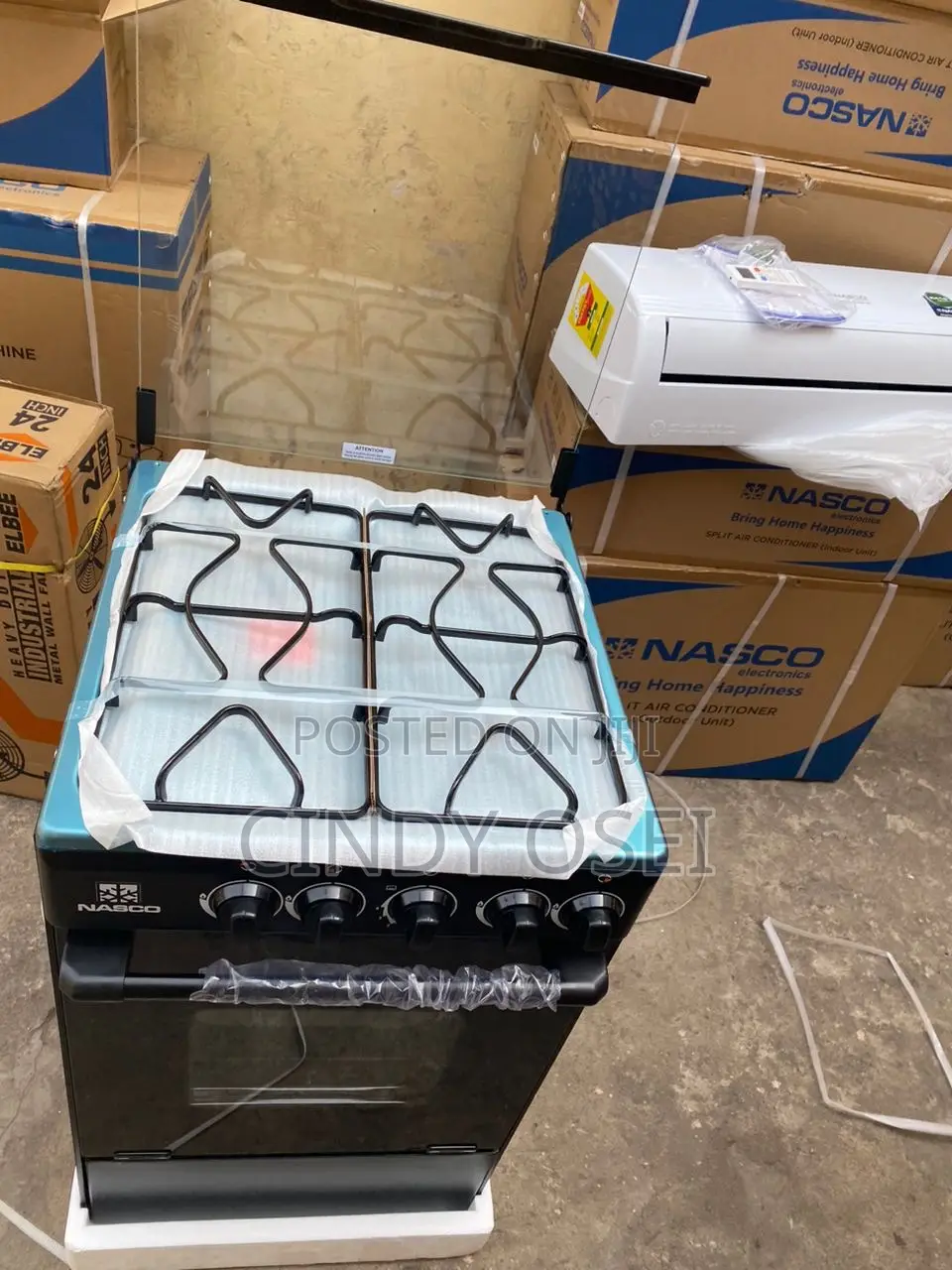 Enthralling Nasco 4burner Gas Cooker With Oven