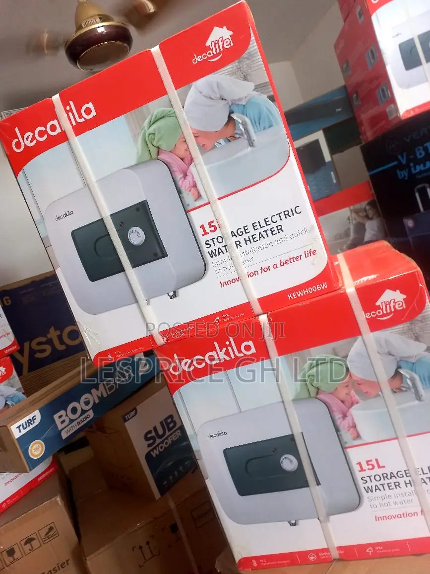 Excellent ~Decakila 15L Water Heater