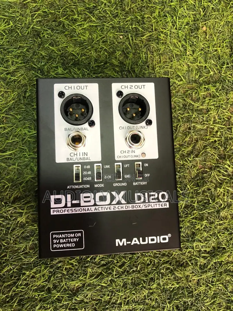 M-Audio Professional Active 2-Channel Di-Box Splitter