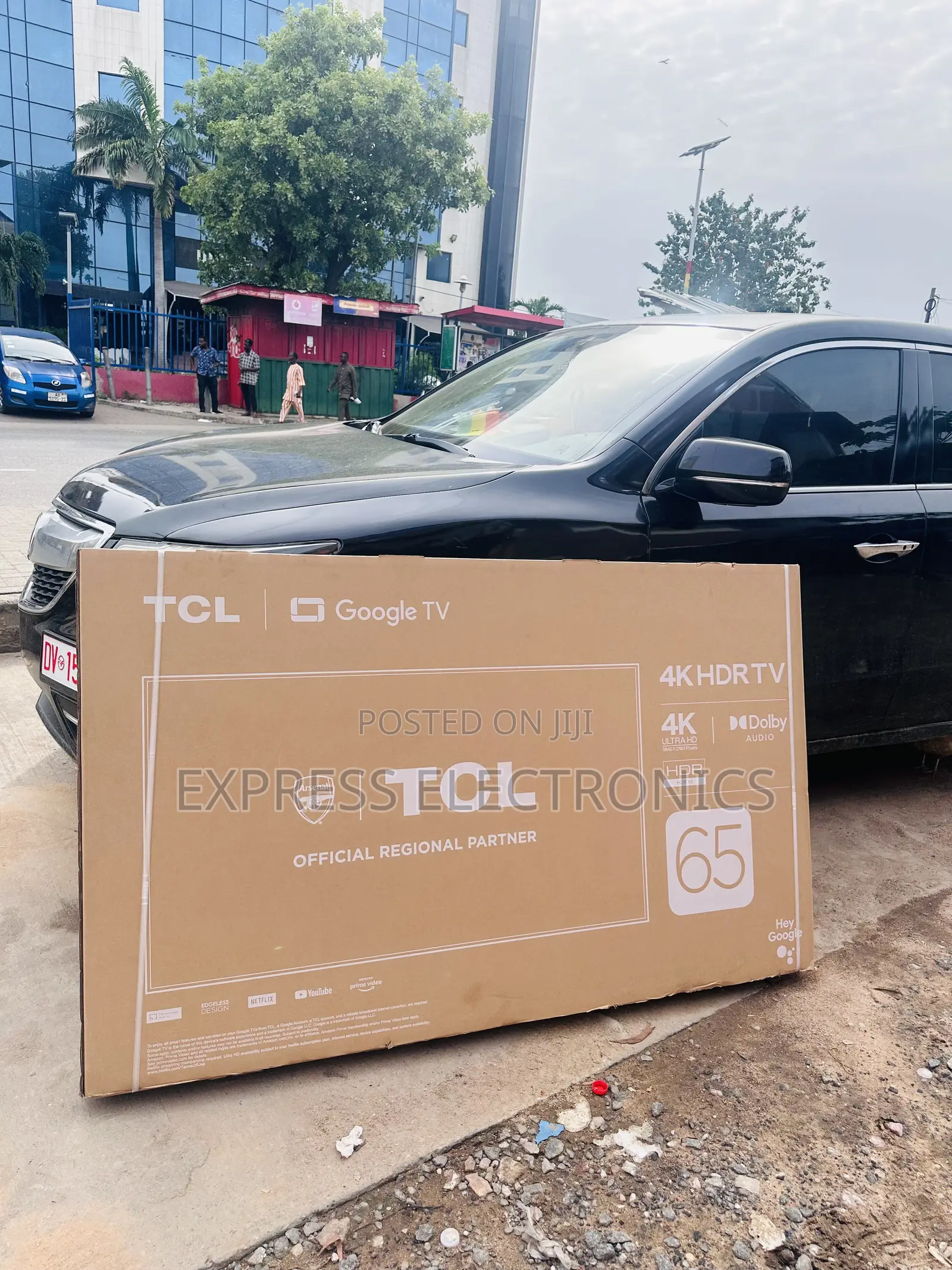 Durable UHD Smart Glossy LED Screen 65”C645 TCL