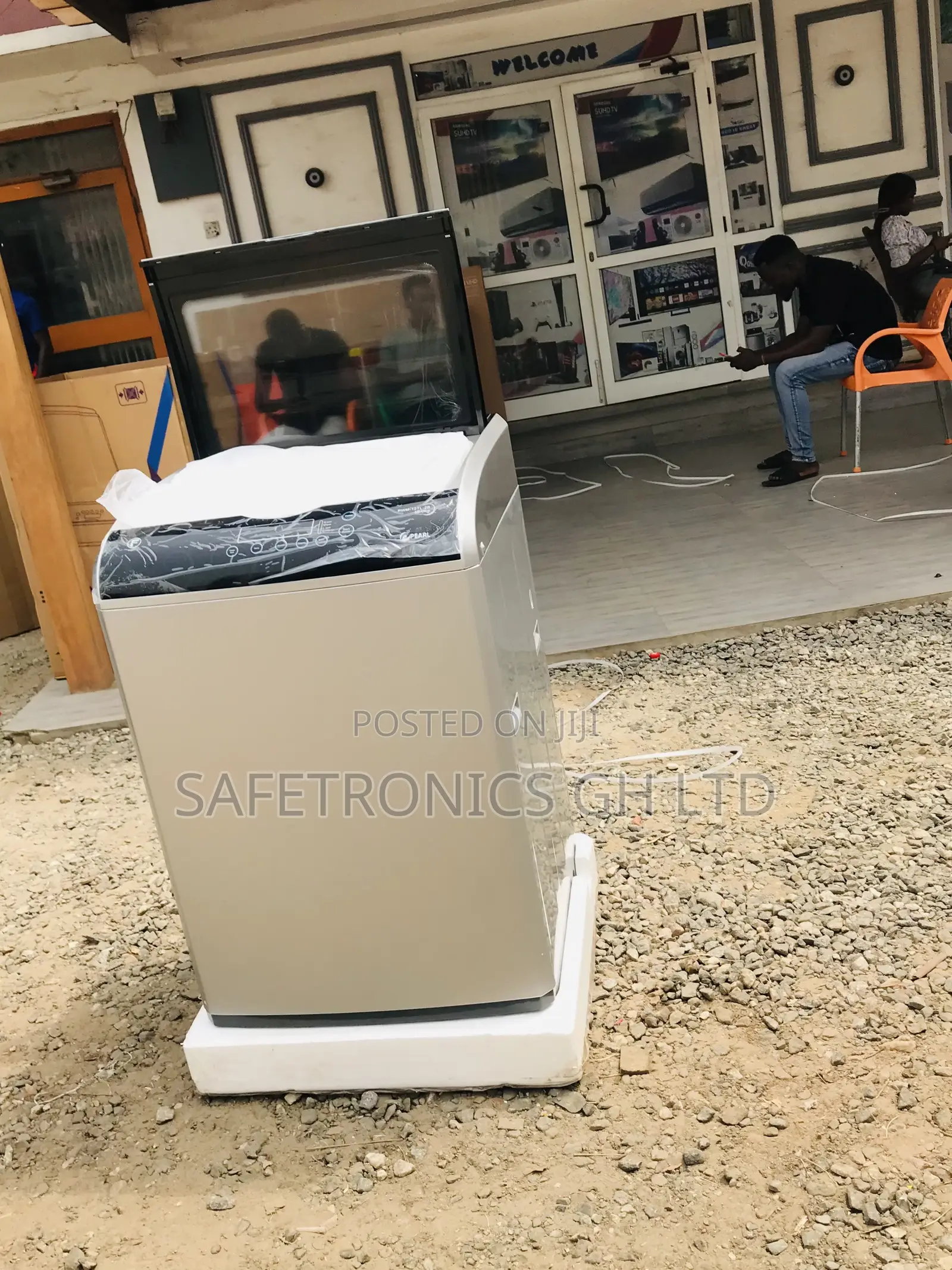 Fullyautomatic 12kg Pearl Topload Gray Washingmachine