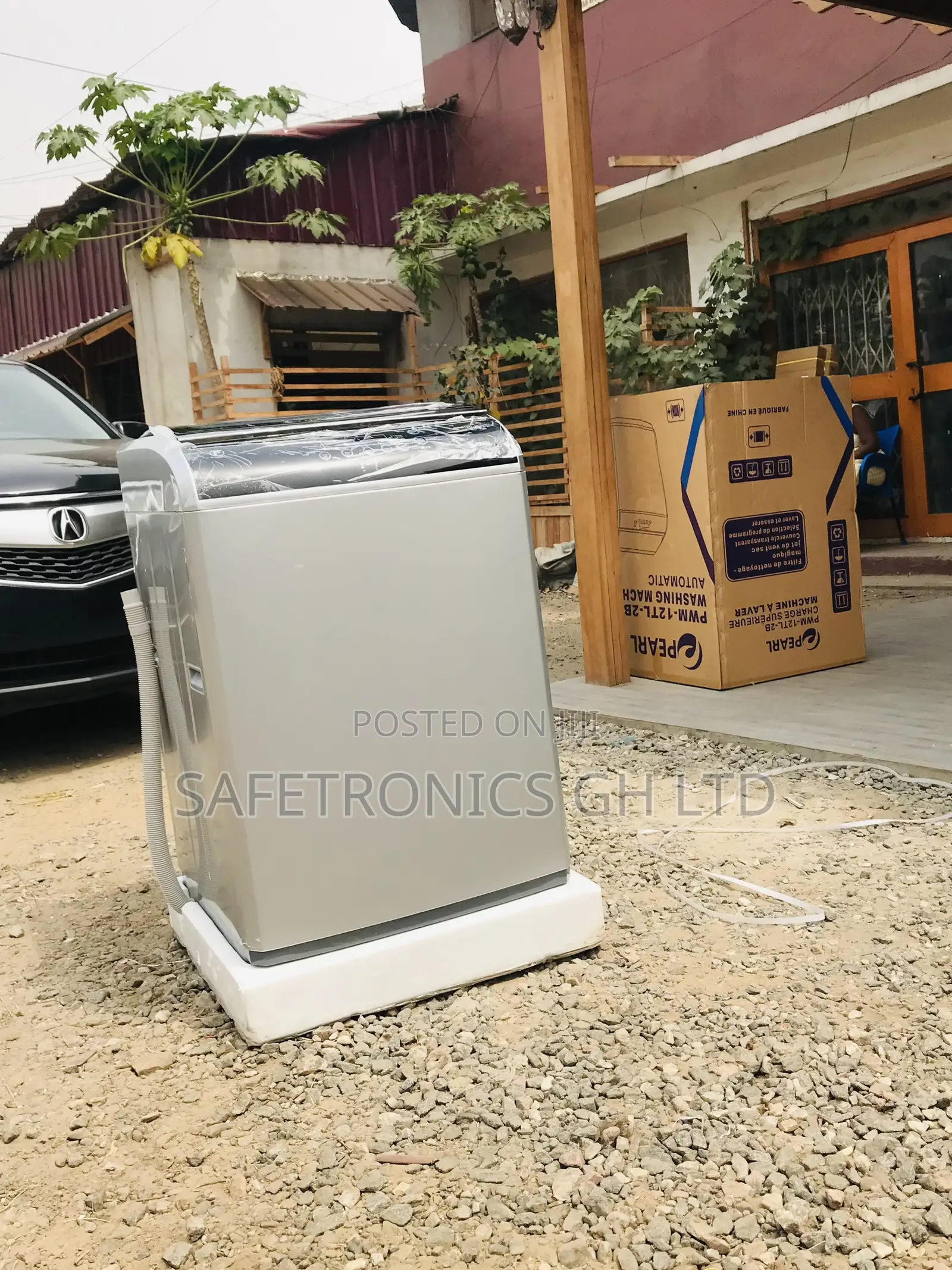 Topload Pearl 12kg Fullyautomatic Washingmachine