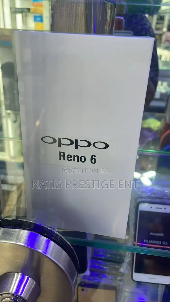 New Oppo Reno6 5G 256 GB Black