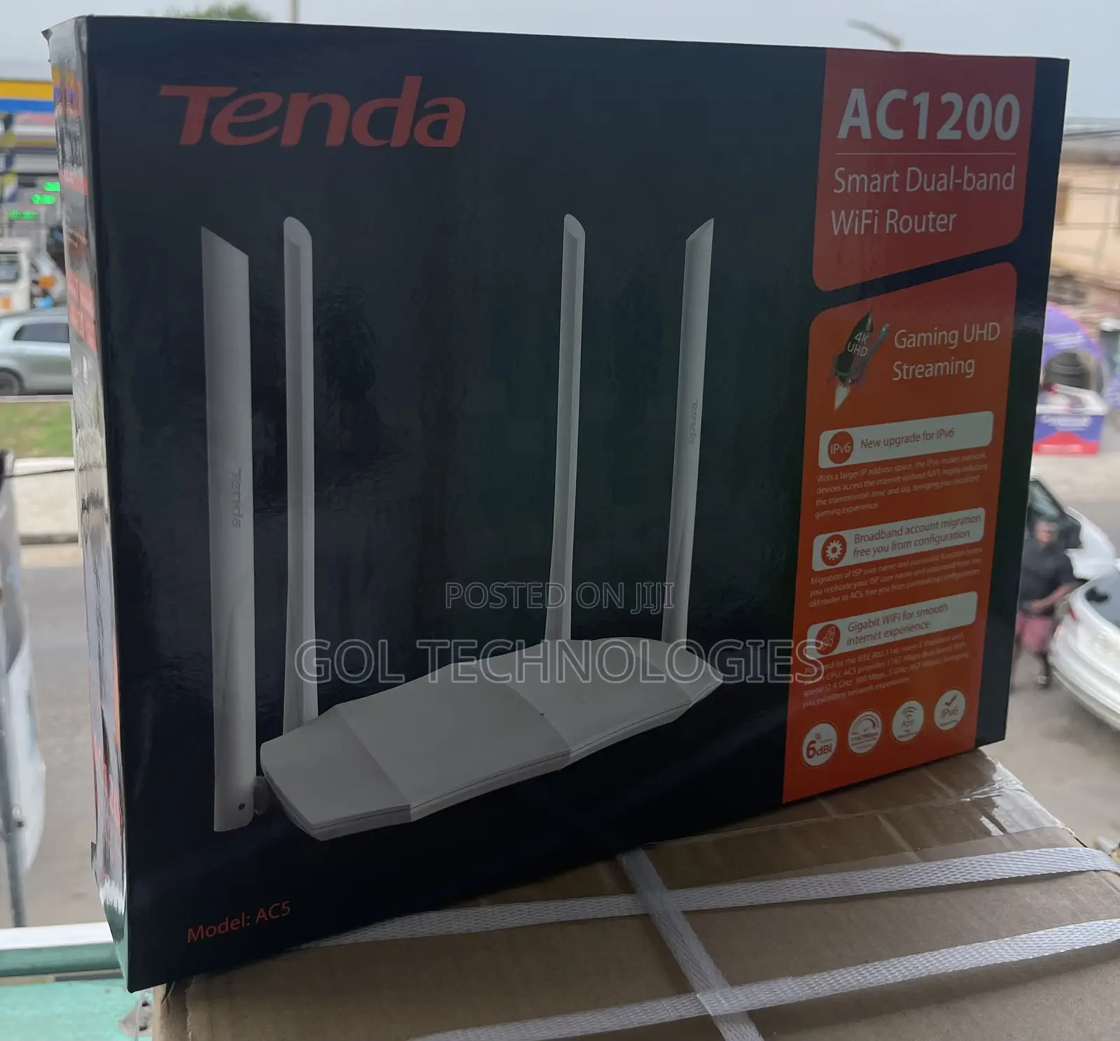 Ac1200 Dual Band Wifi Router Tenda Ac5