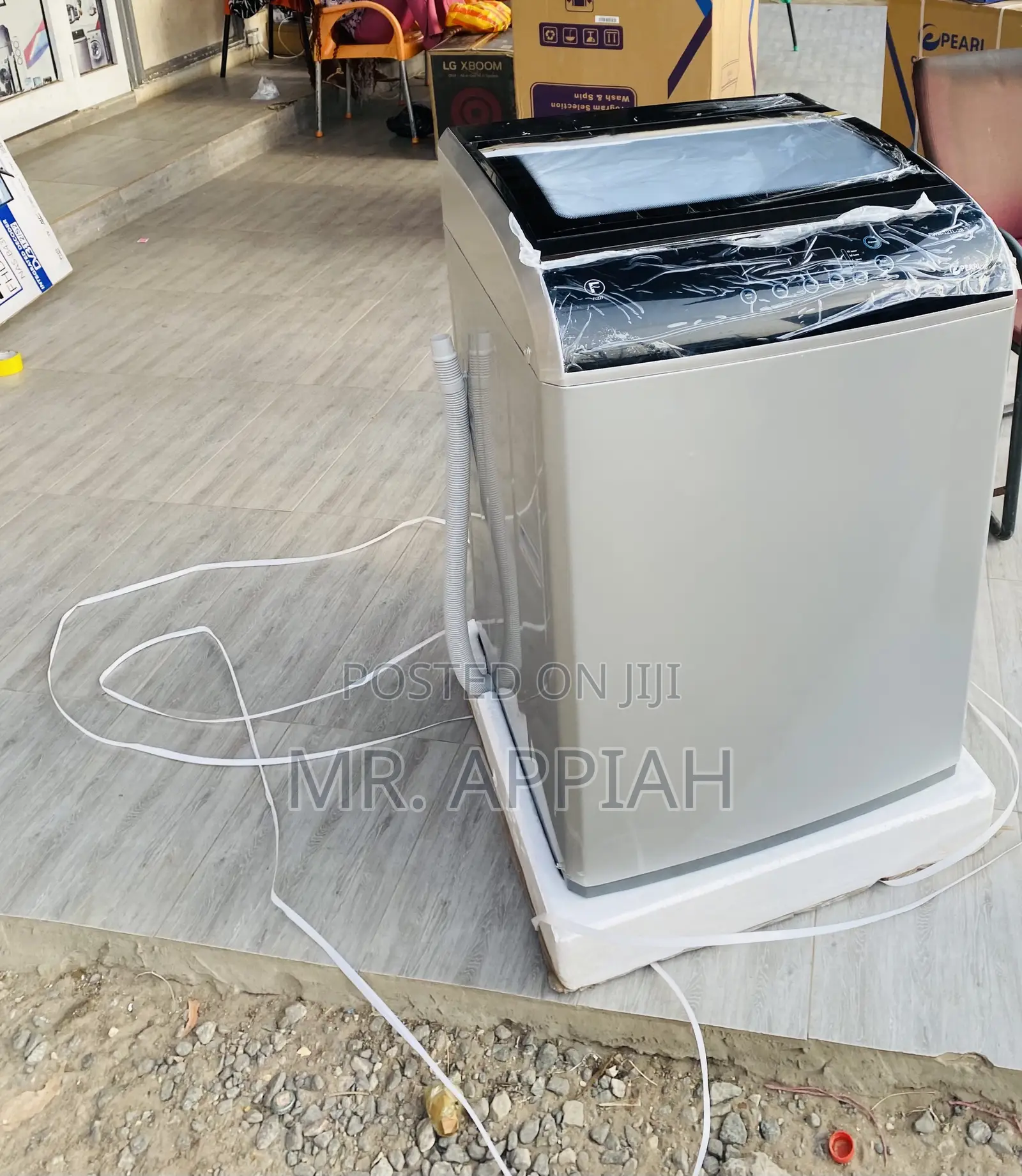 Eco-Friendly Pearl 12kg Full Automatic Washing Machine.