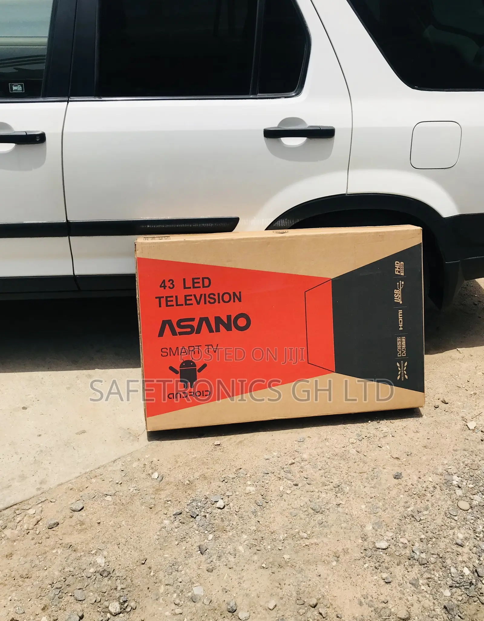 Led Smart Asano  43 Inches Glossy Electric Tv