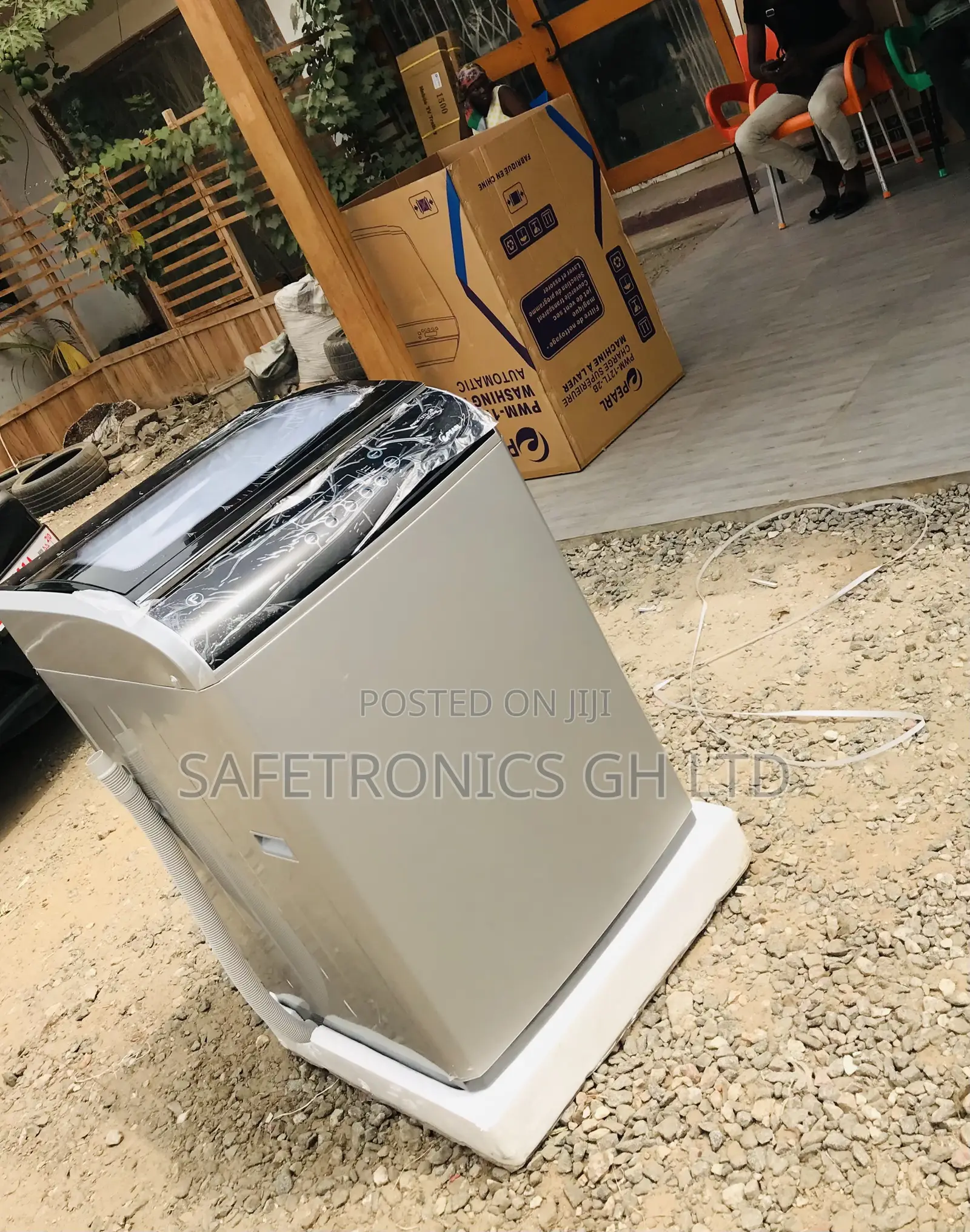 Frontload 12kg Pearl Fullyautomatic Reliable Washingmachine