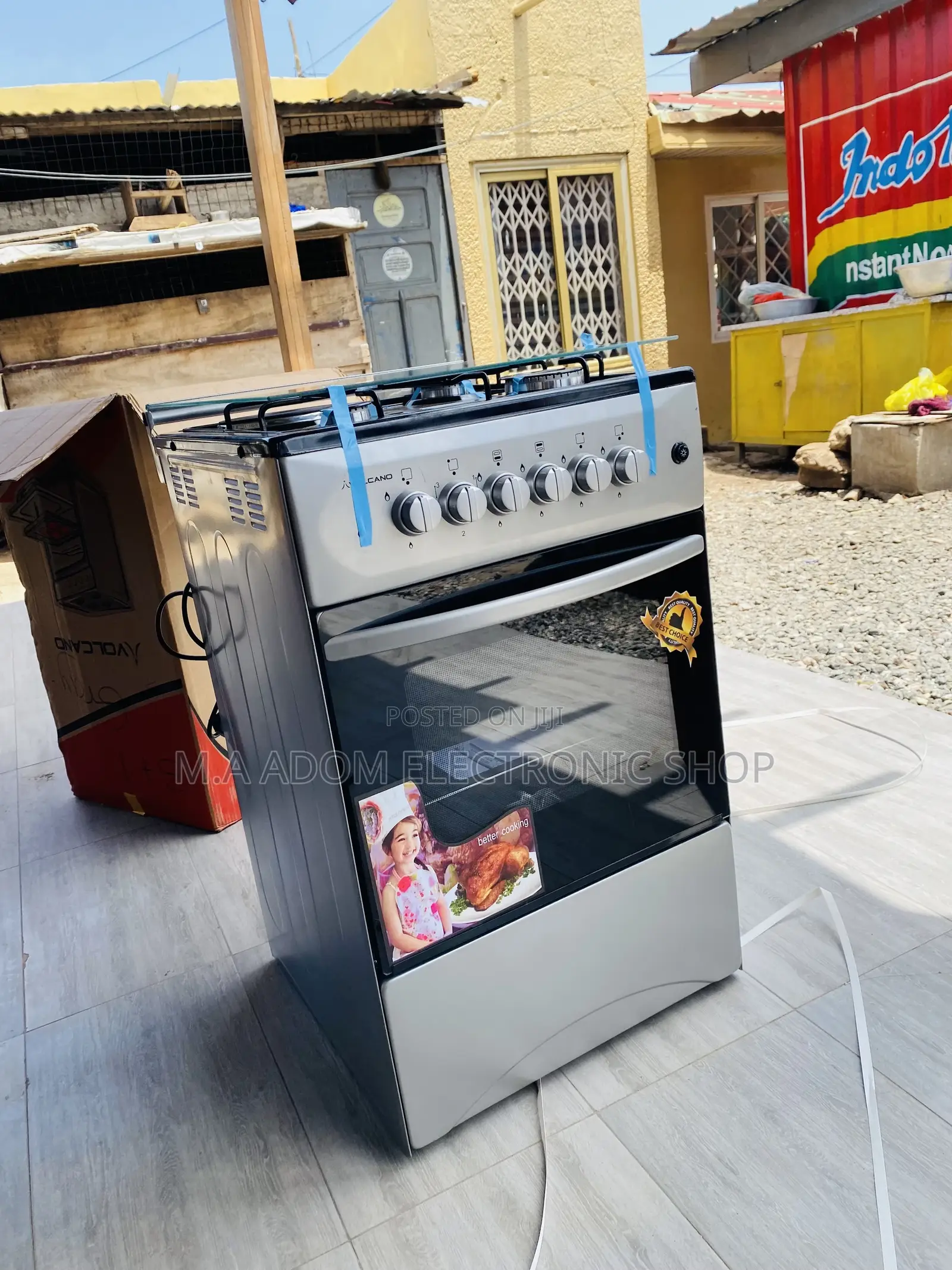 Purchase Volcano 50x50 3 Gas + 1 Electric Burner(Gray).