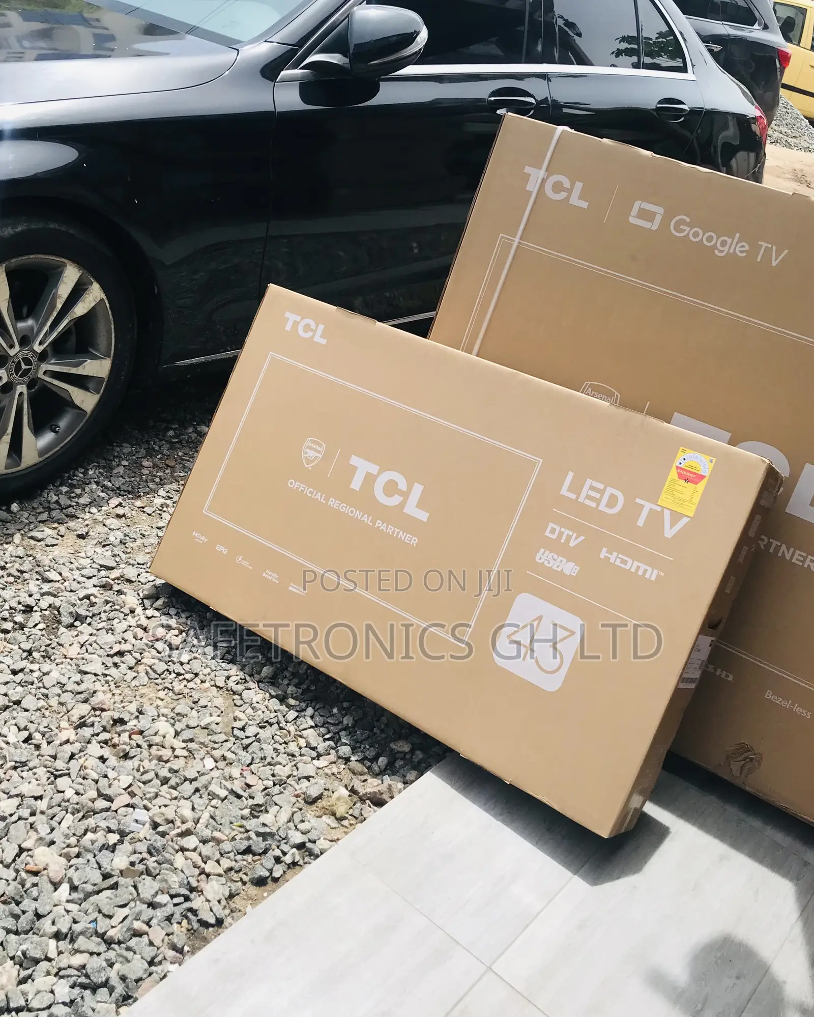 Electric 43 Inches Glossy TCL Led Black D3200 Tv