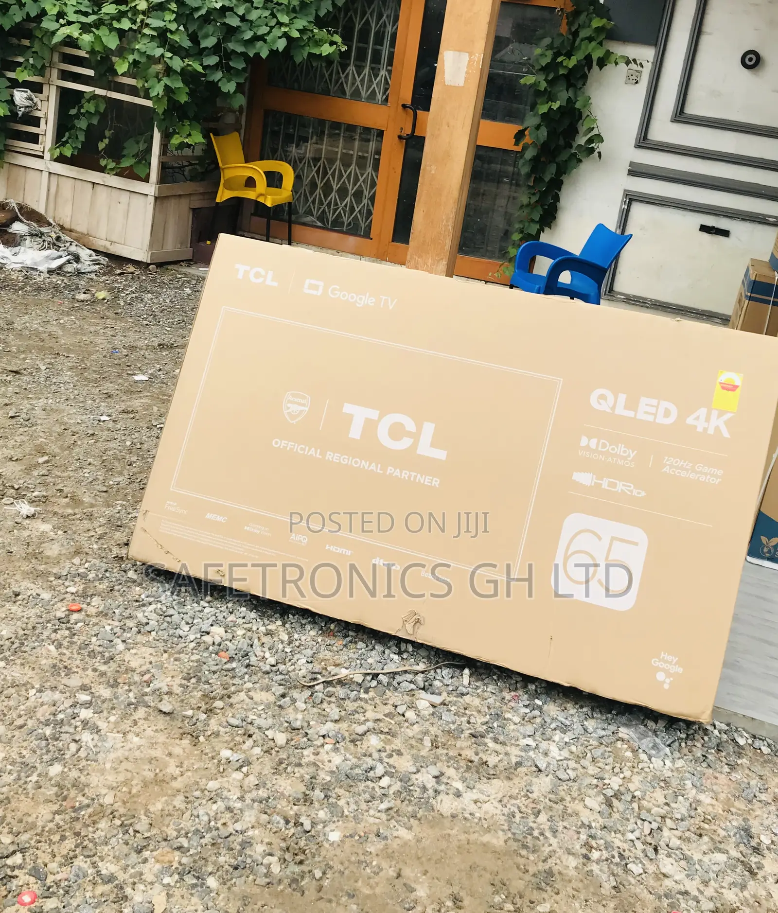 65 Inches Black Qled  Smart Electric C645 Glossy TCL Tv