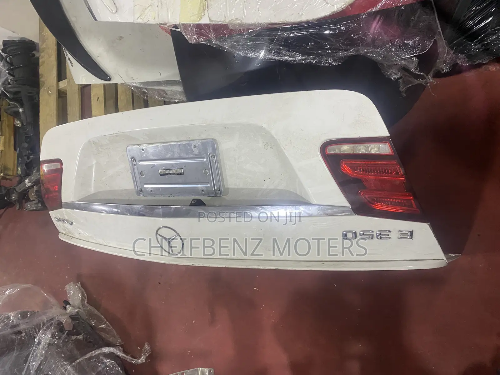 Mercedes Benz E350 W212 2014-2017 Rear Trunk or Boot White