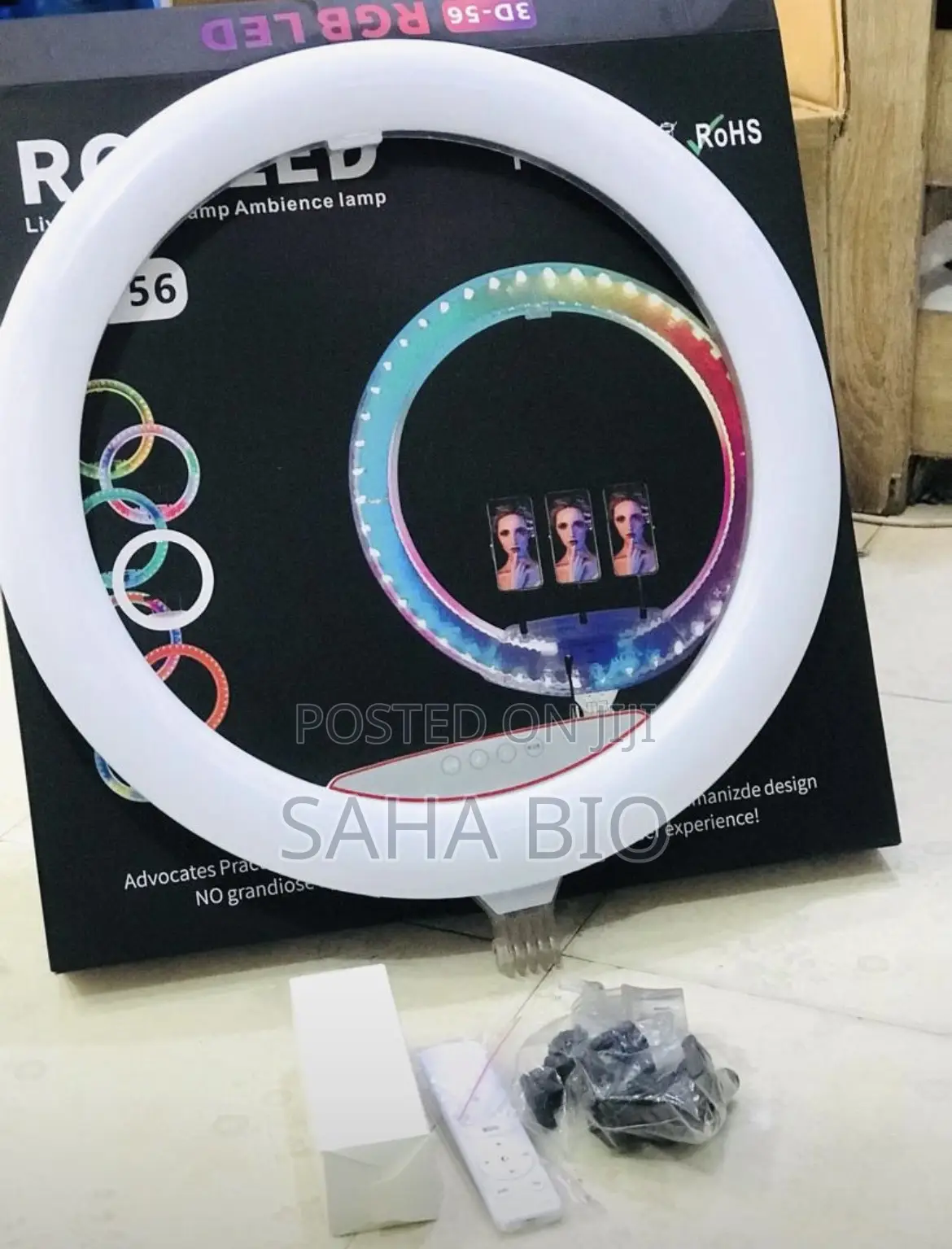 22 Inch Ring Light With Stand