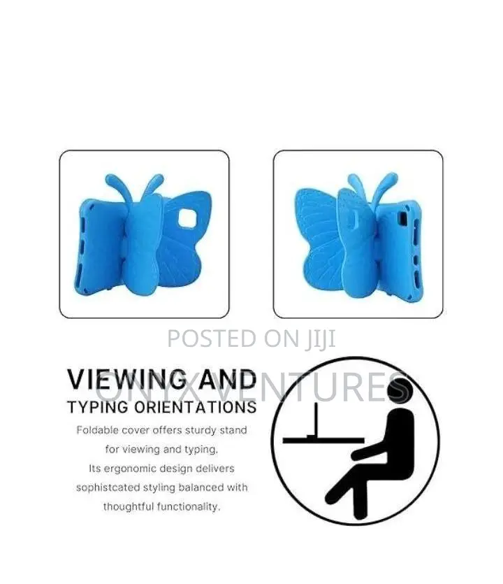 Amazon Fire 7 Tablet 12th Gen 2022 Case Cute Butterfly Case