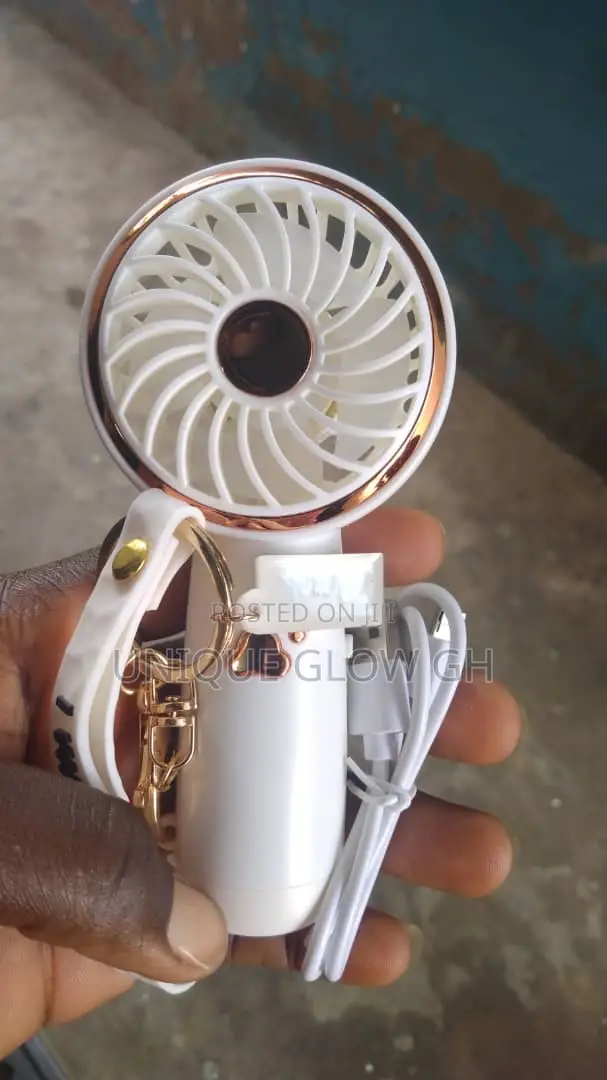 Mini Hand Held Portable Desk Fan Cooler