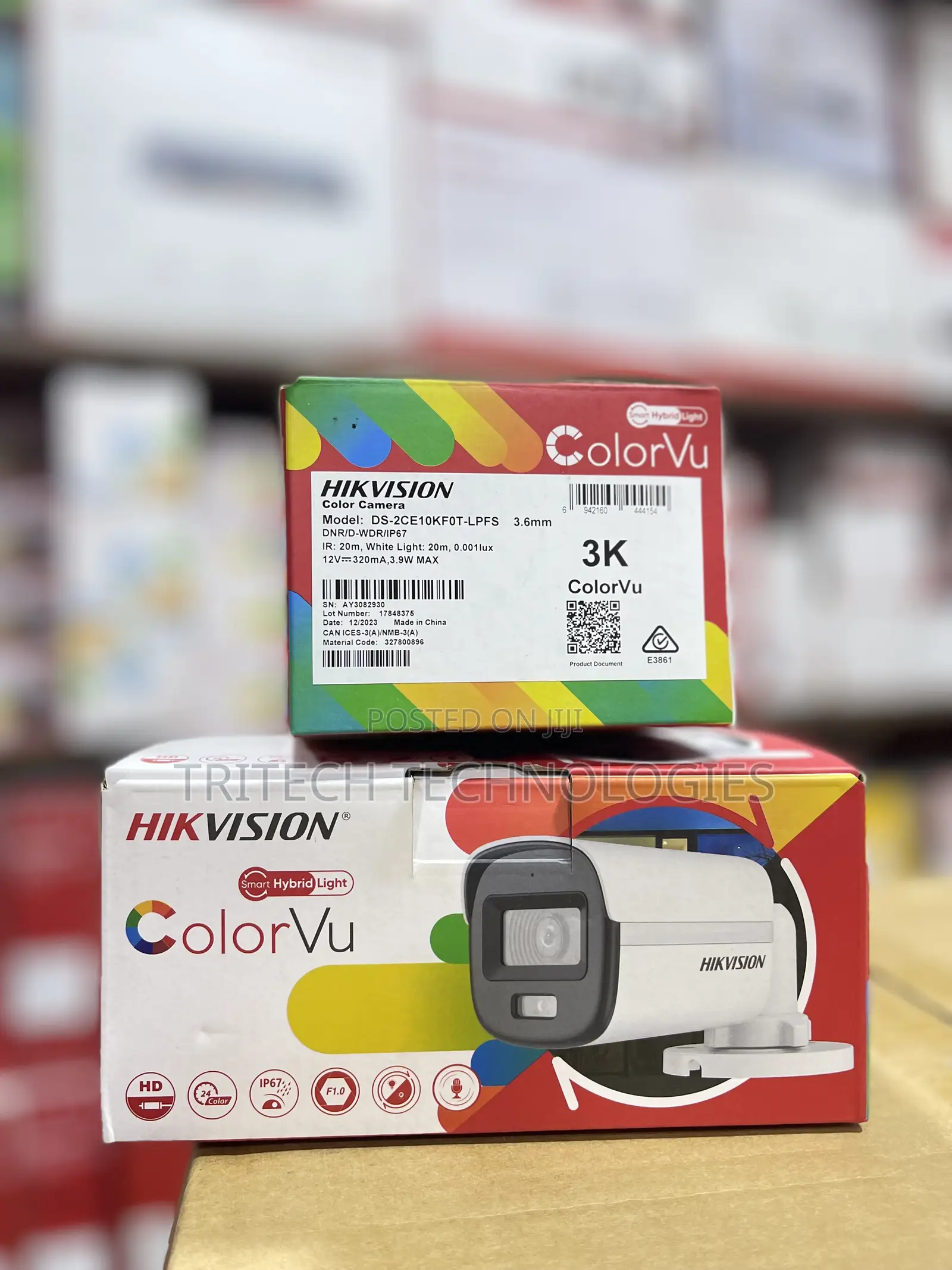 Hikvision (M) Full Color Outdoor With Sound Ds-2ce10kf0t-PFS