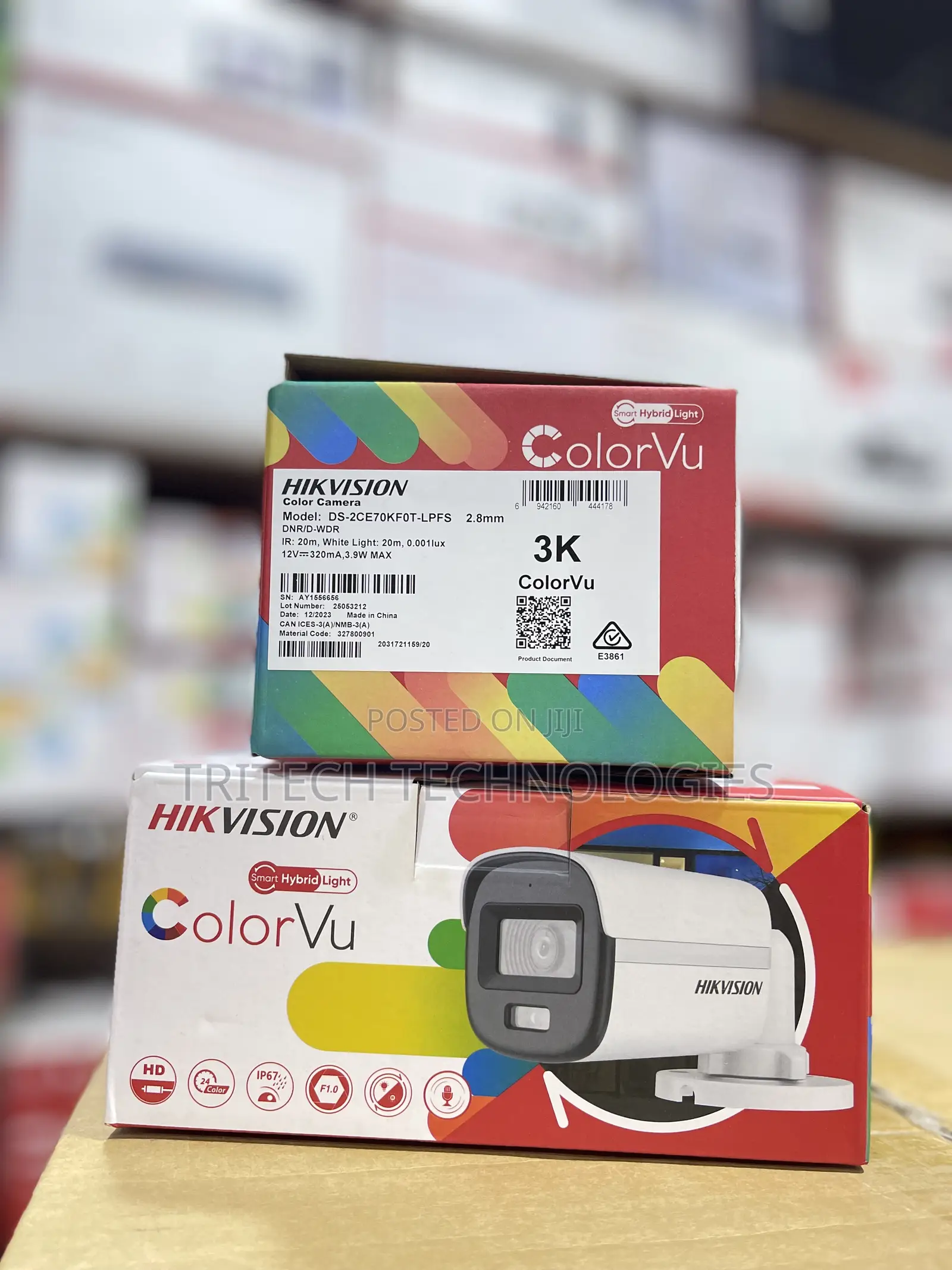 Hikvision (M) Full Color Outdoor With Sound Ds-2ce10kf0t-PFS