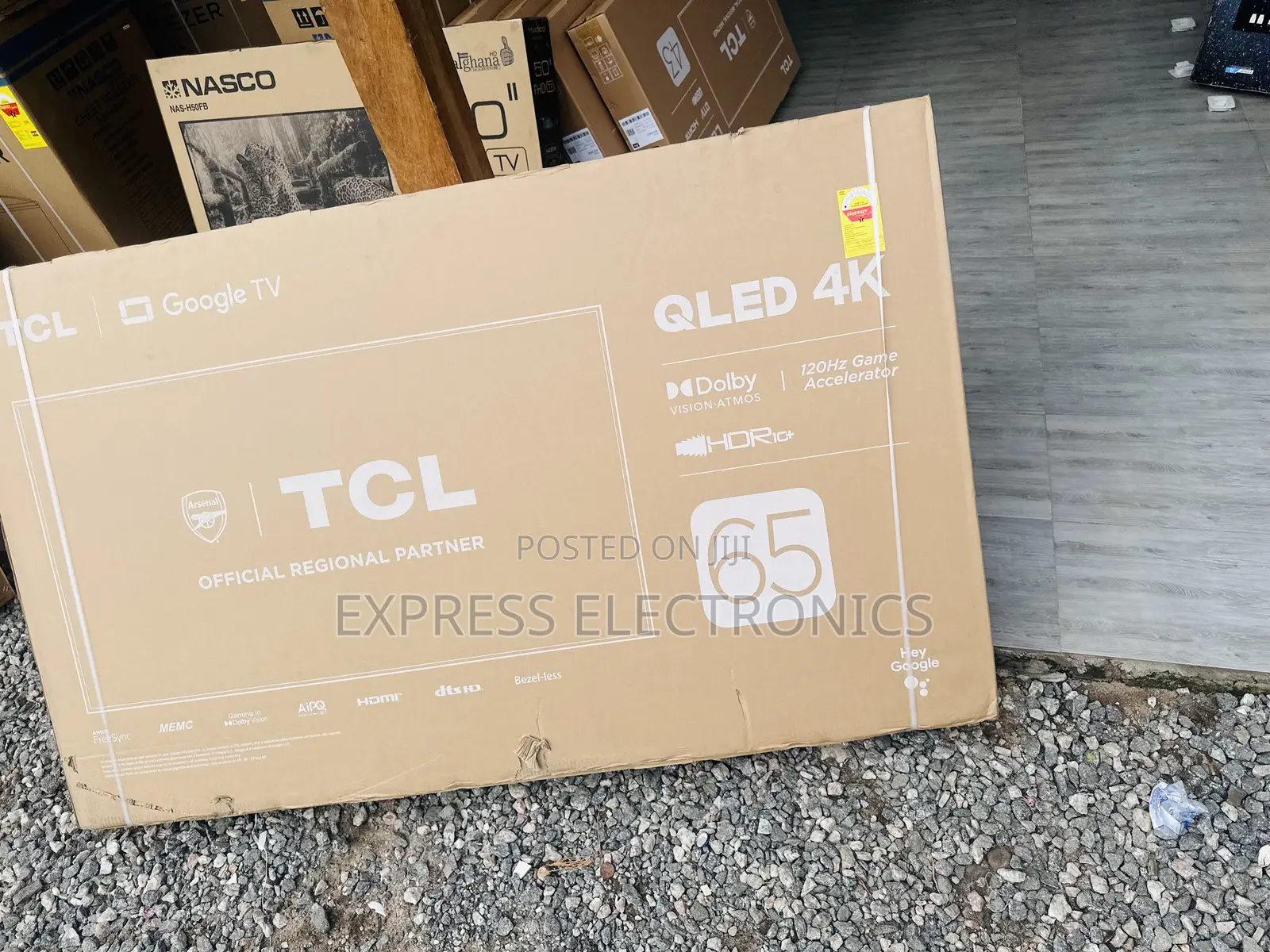 Slim Uhd Qled TCL 65”C645 Tv.