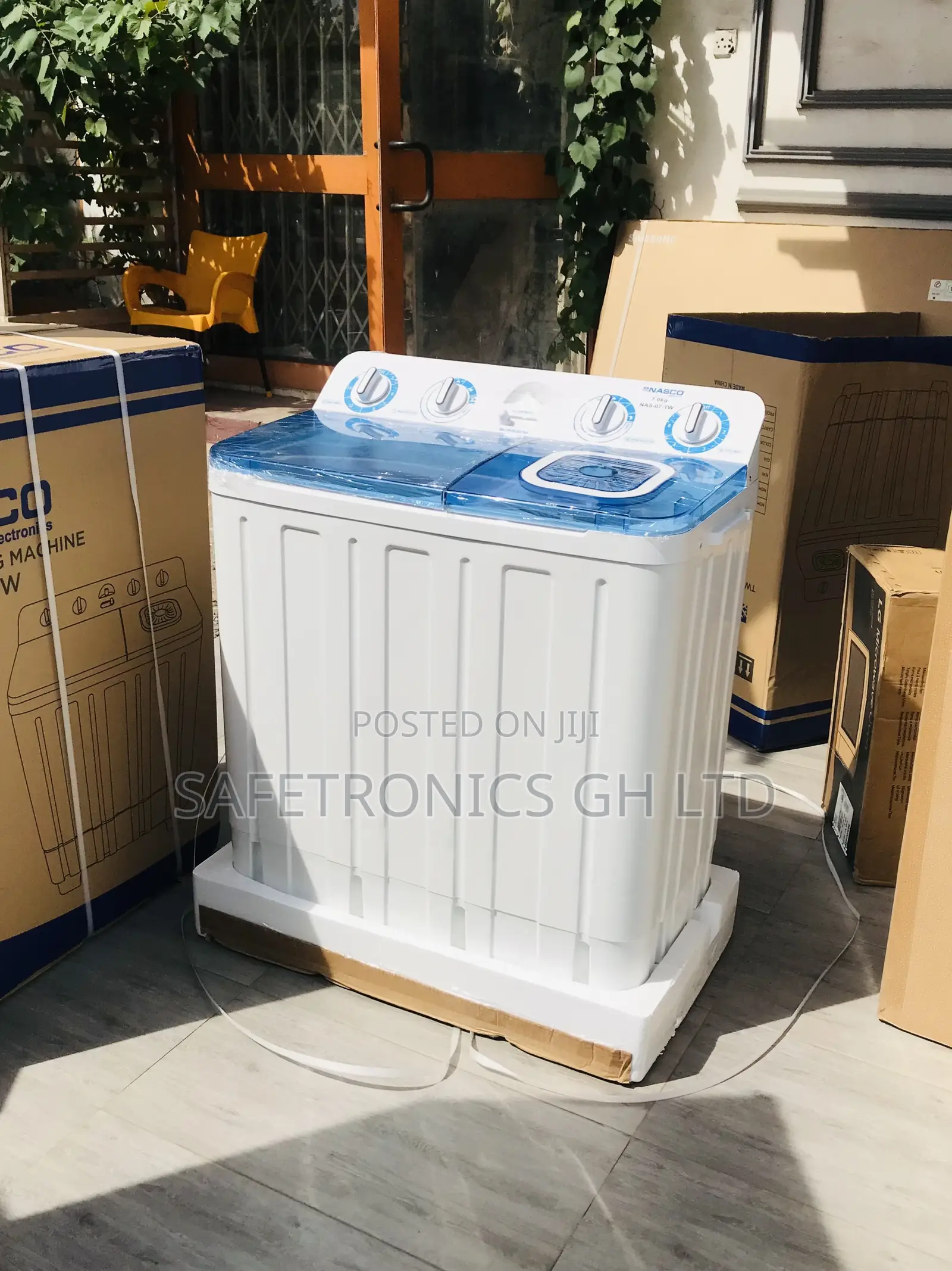 Semiautomatic Topload Nasco 7kg Reliable Washingmachine