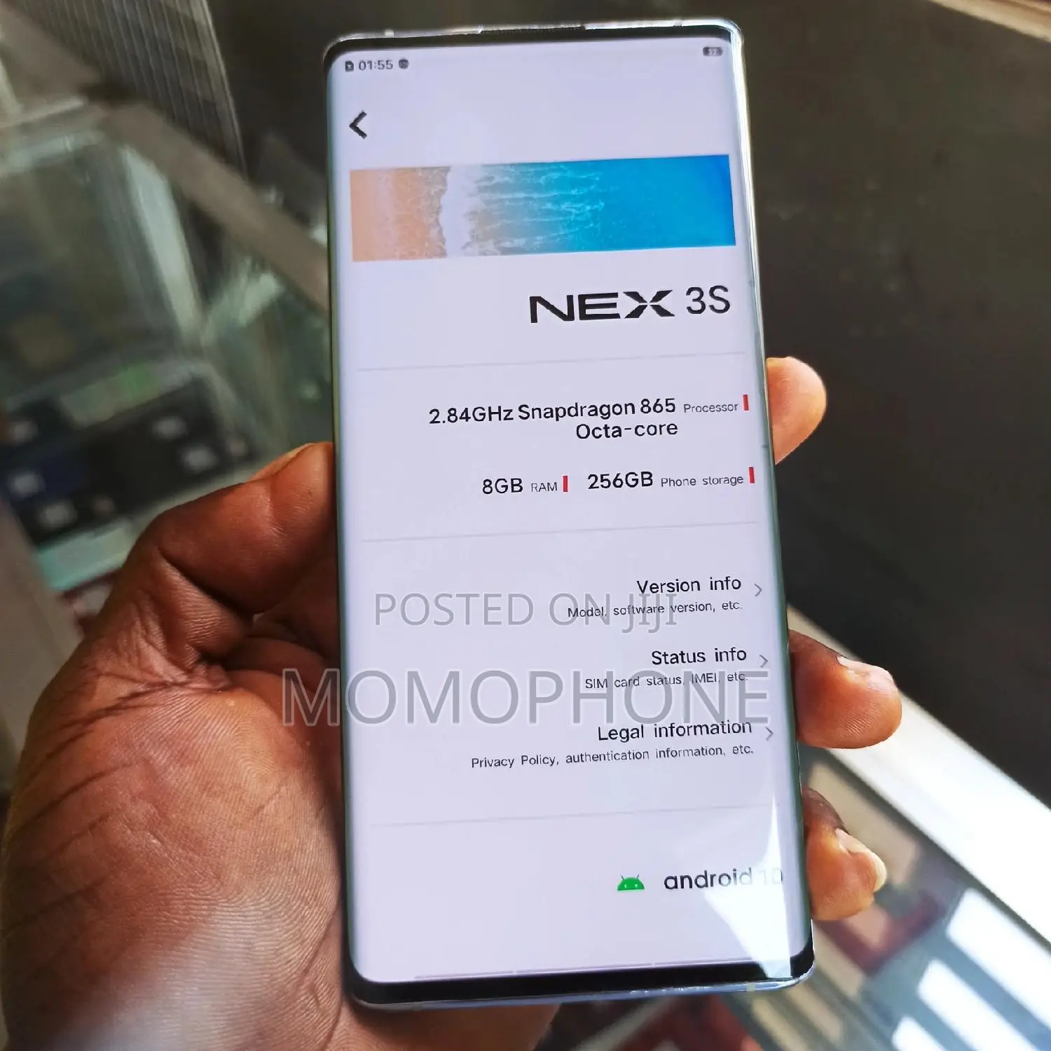 Vivo NEX 3 5G 256 GB Silver