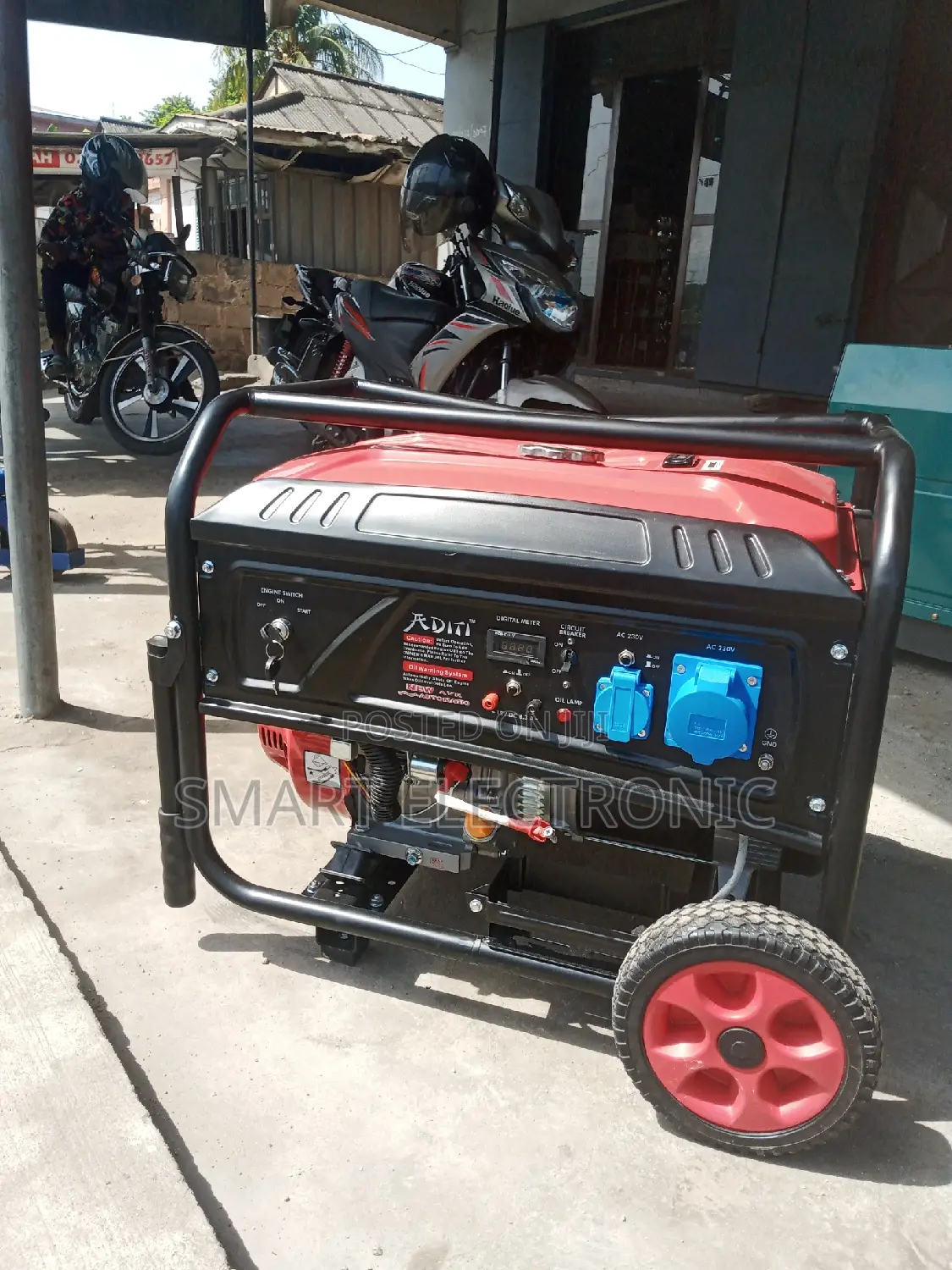 NEW KEY START (Petrole Engine ) Generator 12kva14000