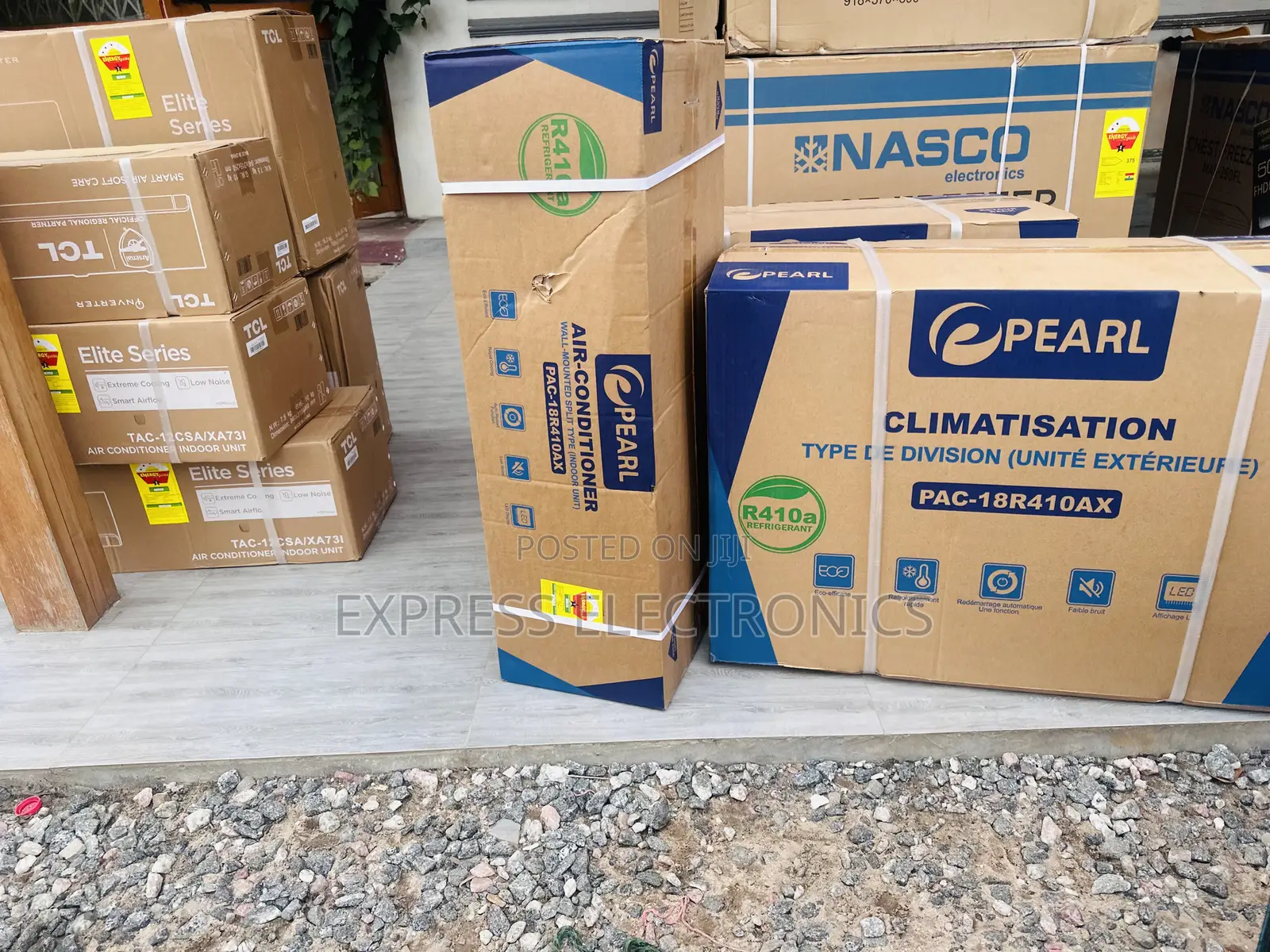 Fresh New White —- Pearl 2hp R410 Gas