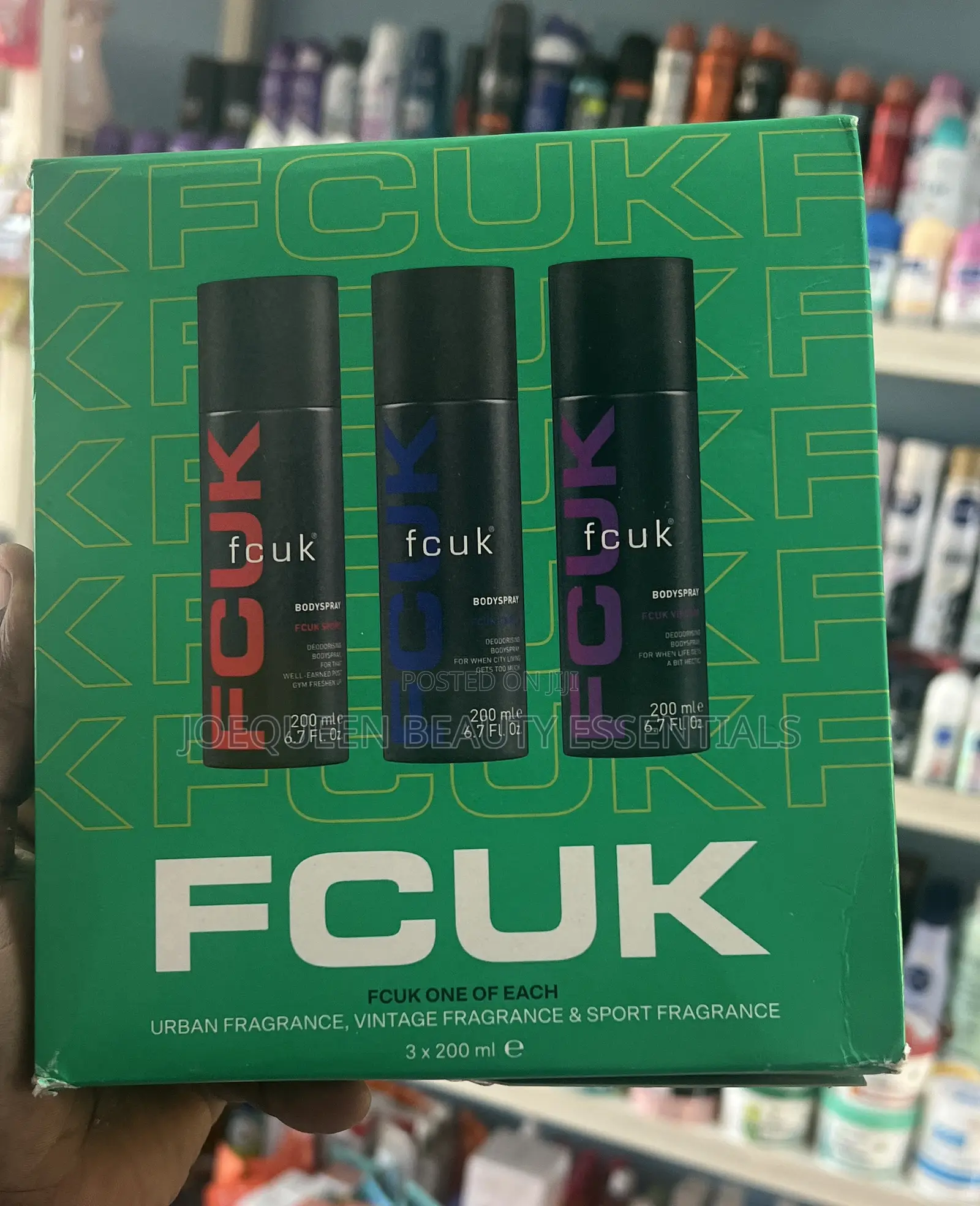 FCUK Body Spray Set