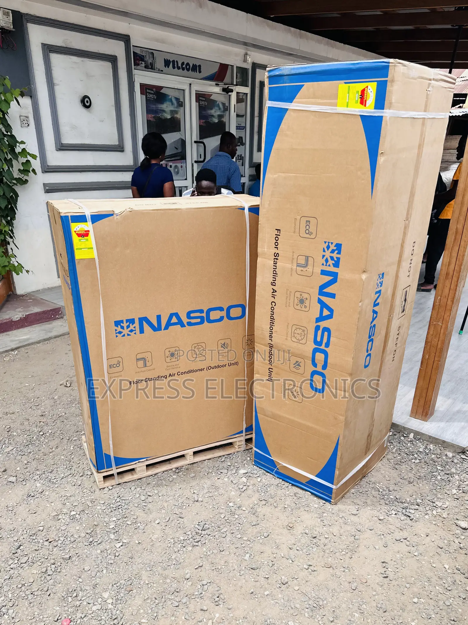 Plenty in Stock 5hp Nasco White Floor Standing Air Condition