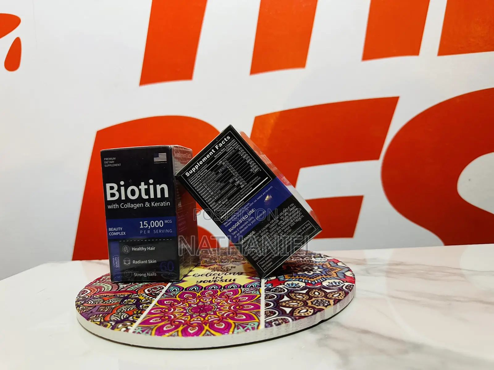 Biotin With Collagen Keratin