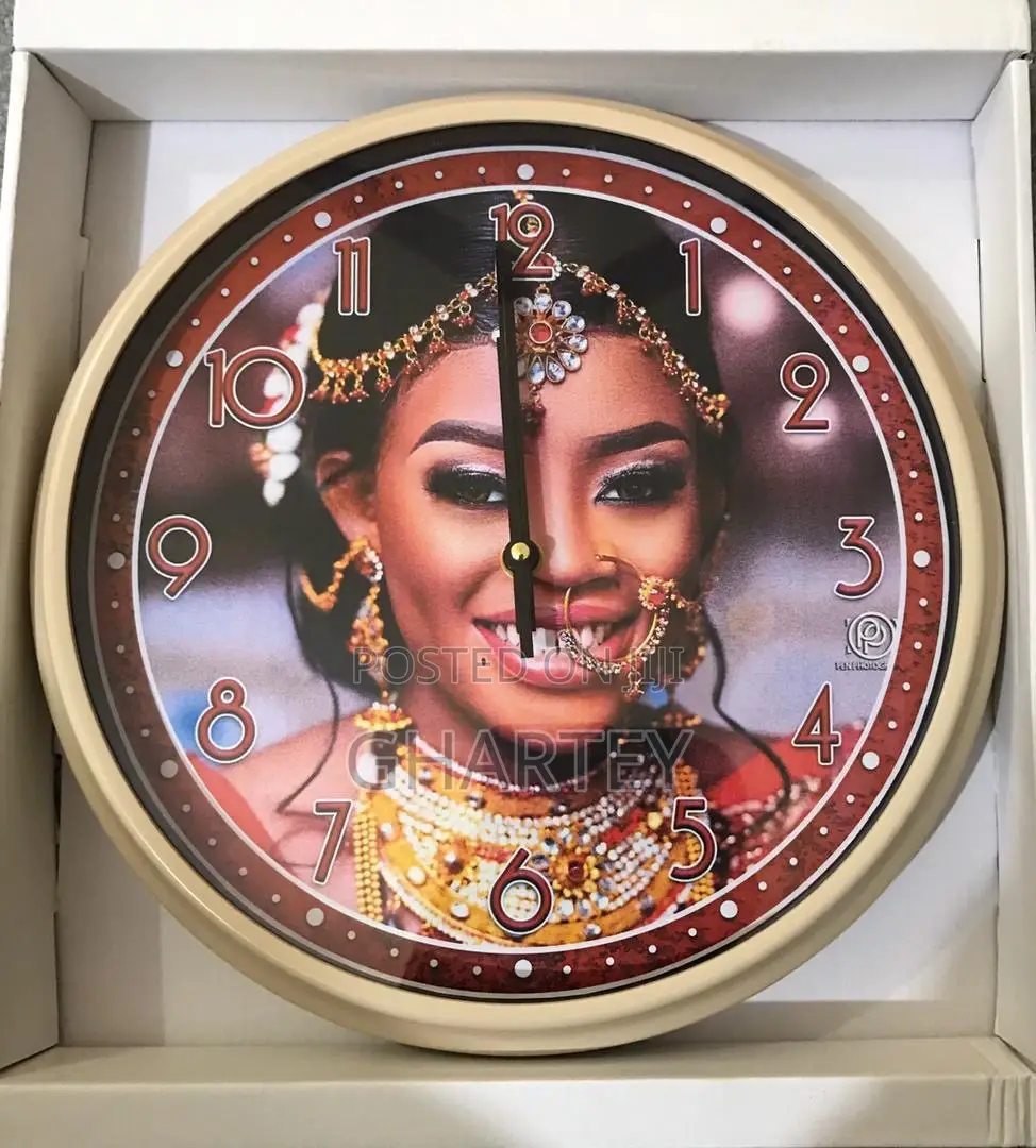 Customized Wall Clock Available