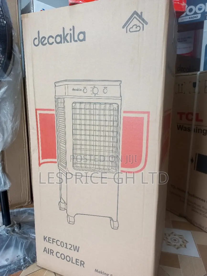 New in Box-Decakila 130w Air Cooler
